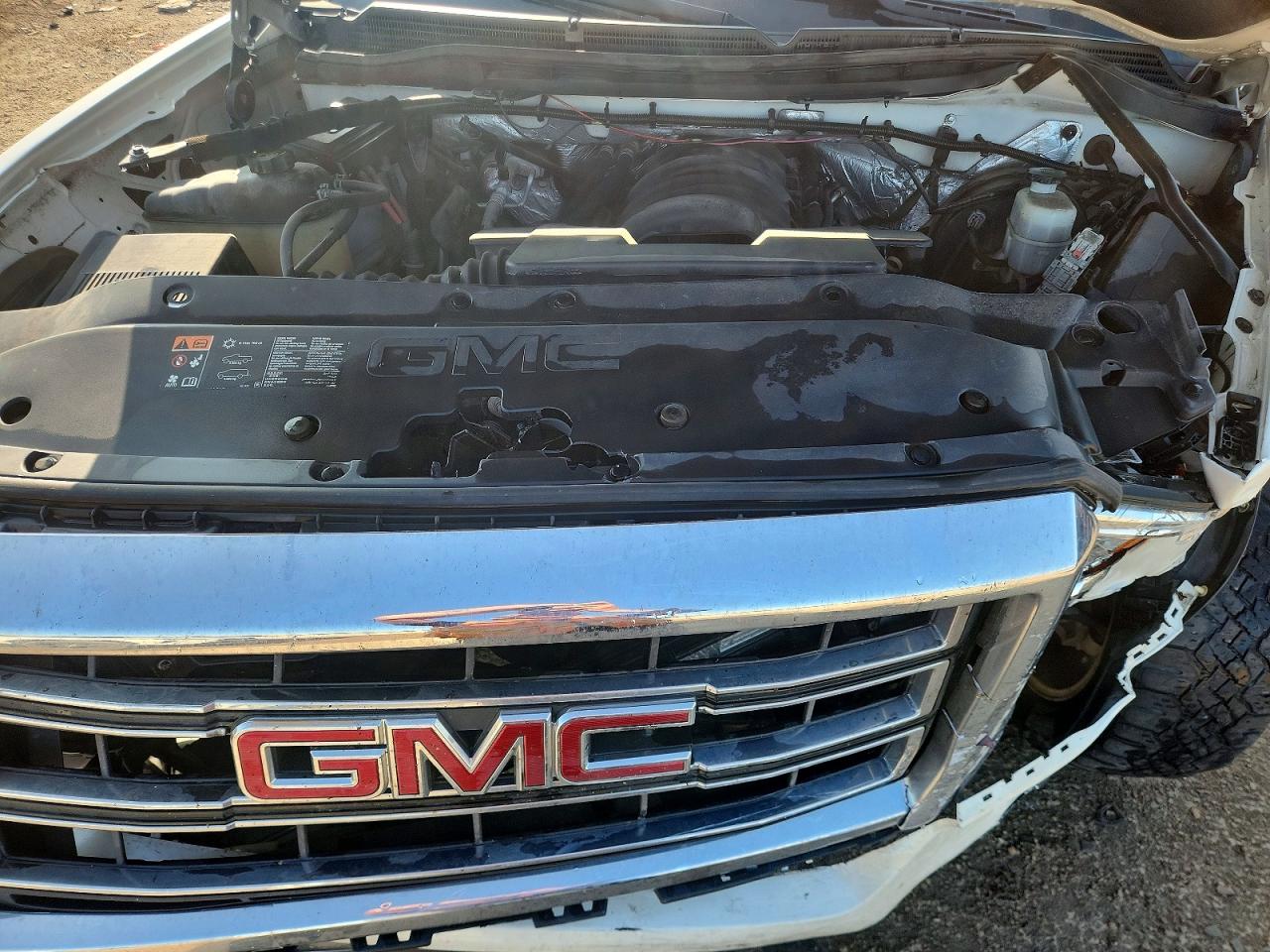 2015 Gmc Sierra K1500 Slt Белый vin: 3GTU2VEC9FG459527