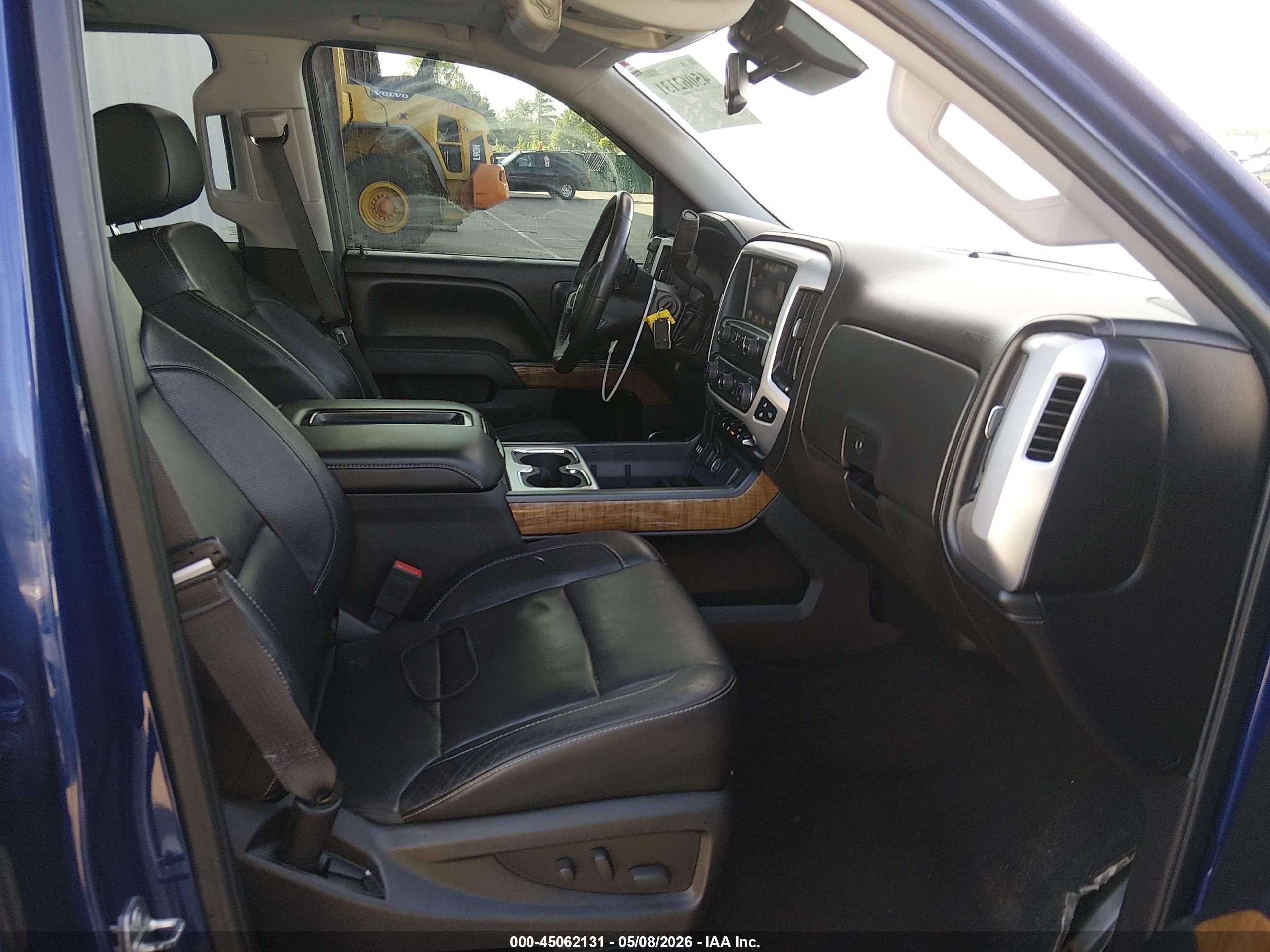 2014 Gmc Sierra 1500 Slt Blue vin: 3GTU2VECXEG185012
