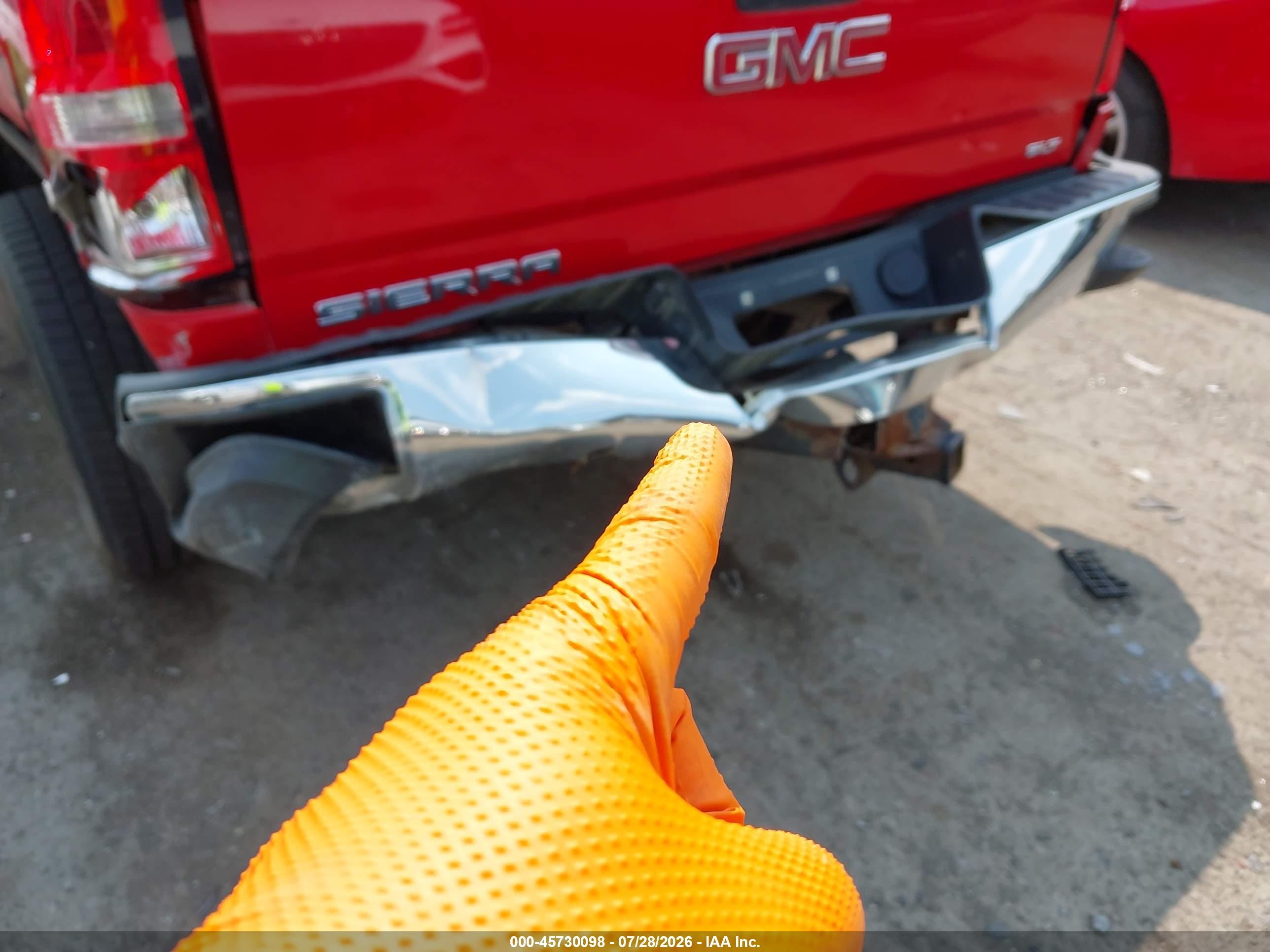 2014 Gmc Sierra 1500 Slt Red vin: 3GTU2VECXEG263644