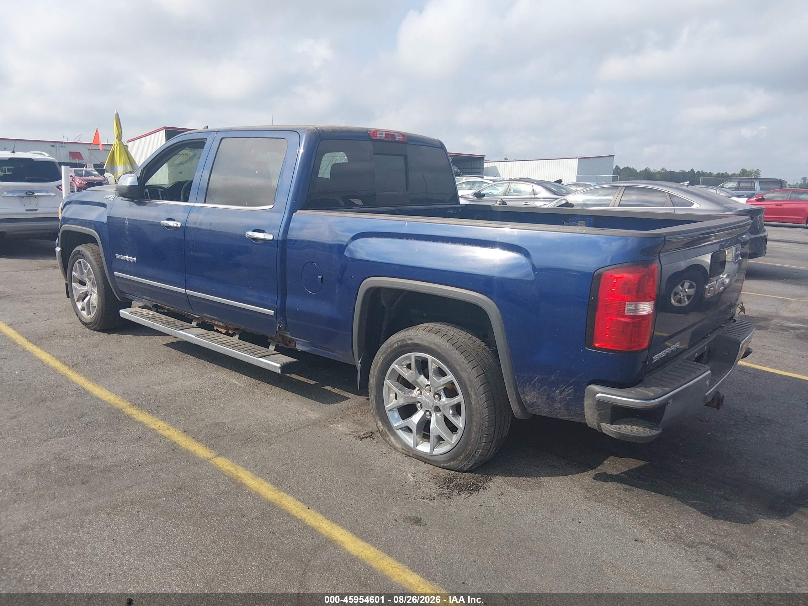 2014 Gmc Sierra 1500 Slt Blue vin: 3GTU2VECXEG268262