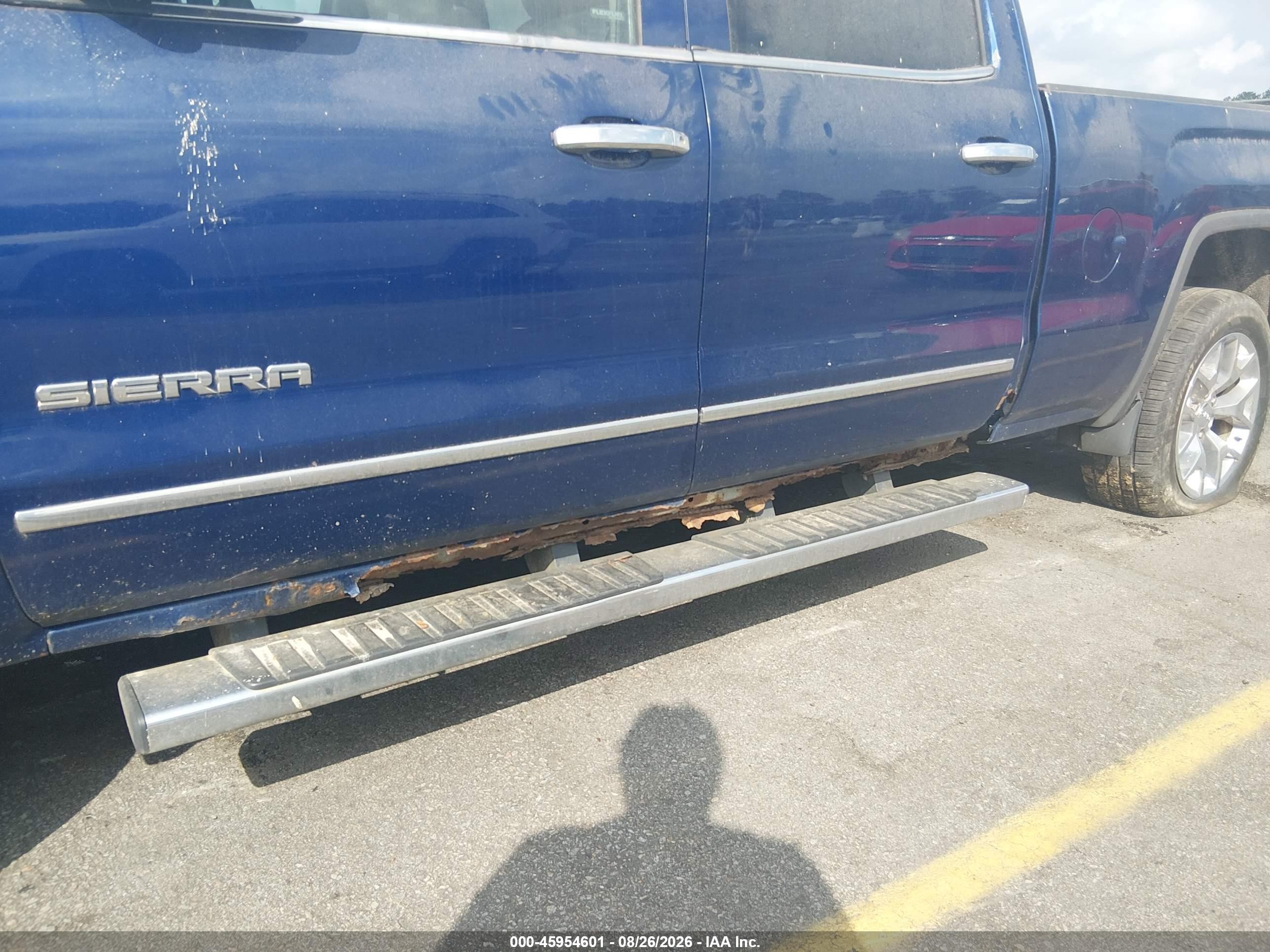 2014 Gmc Sierra 1500 Slt Blue vin: 3GTU2VECXEG268262
