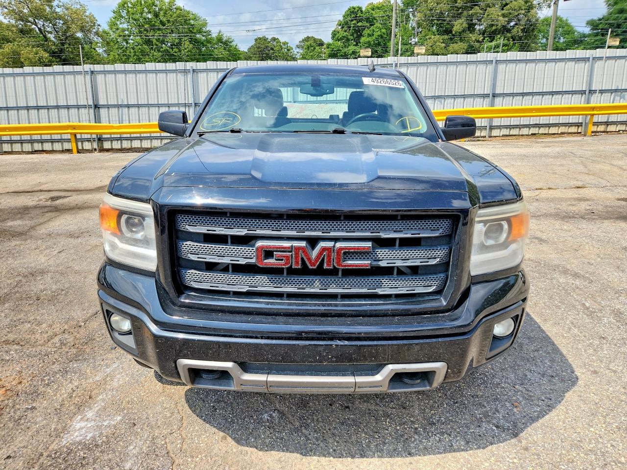 2014 Gmc Sierra K1500 Slt Black vin: 3GTU2VECXEG321753