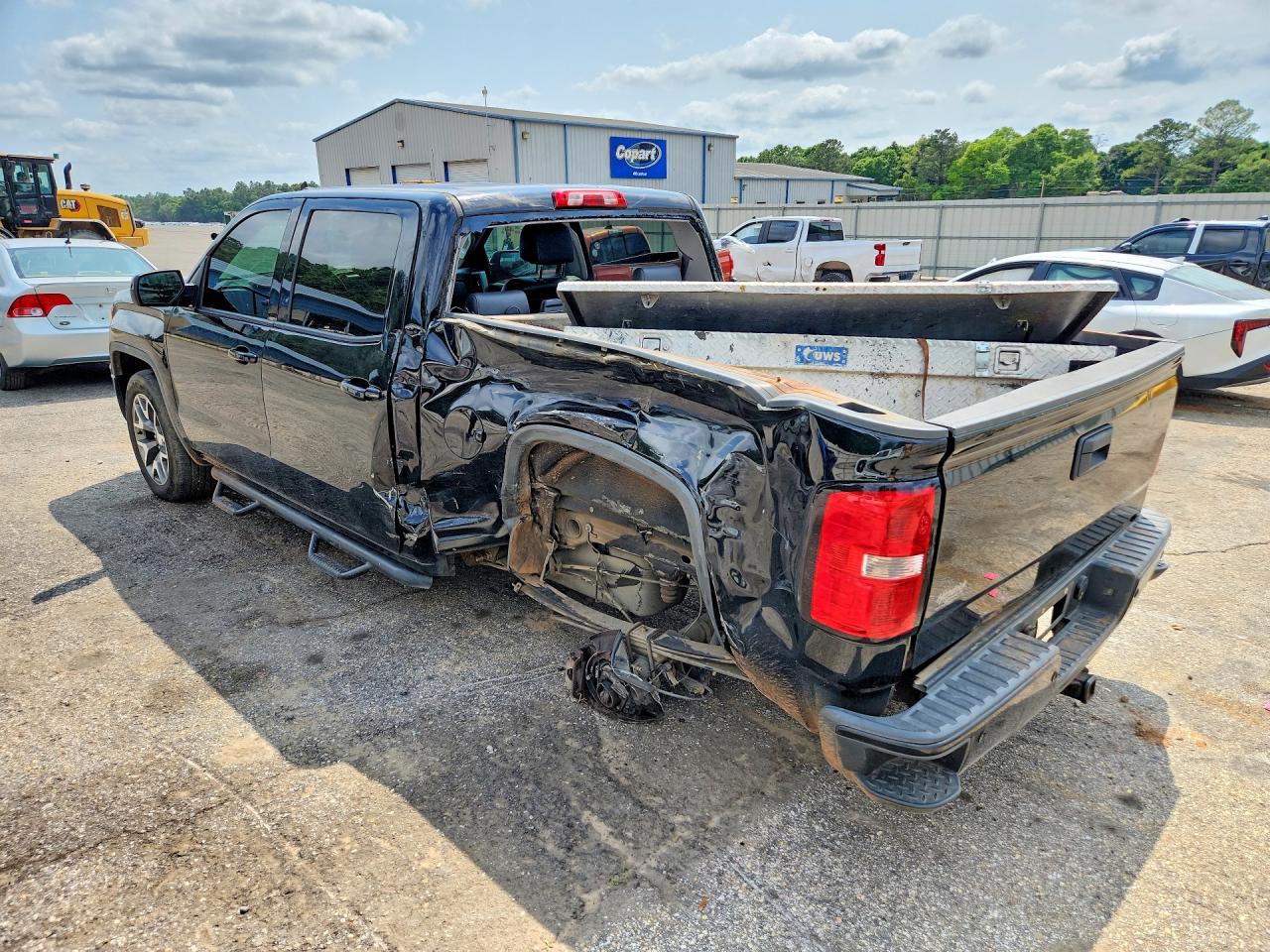 2014 Gmc Sierra K1500 Slt Black vin: 3GTU2VECXEG321753
