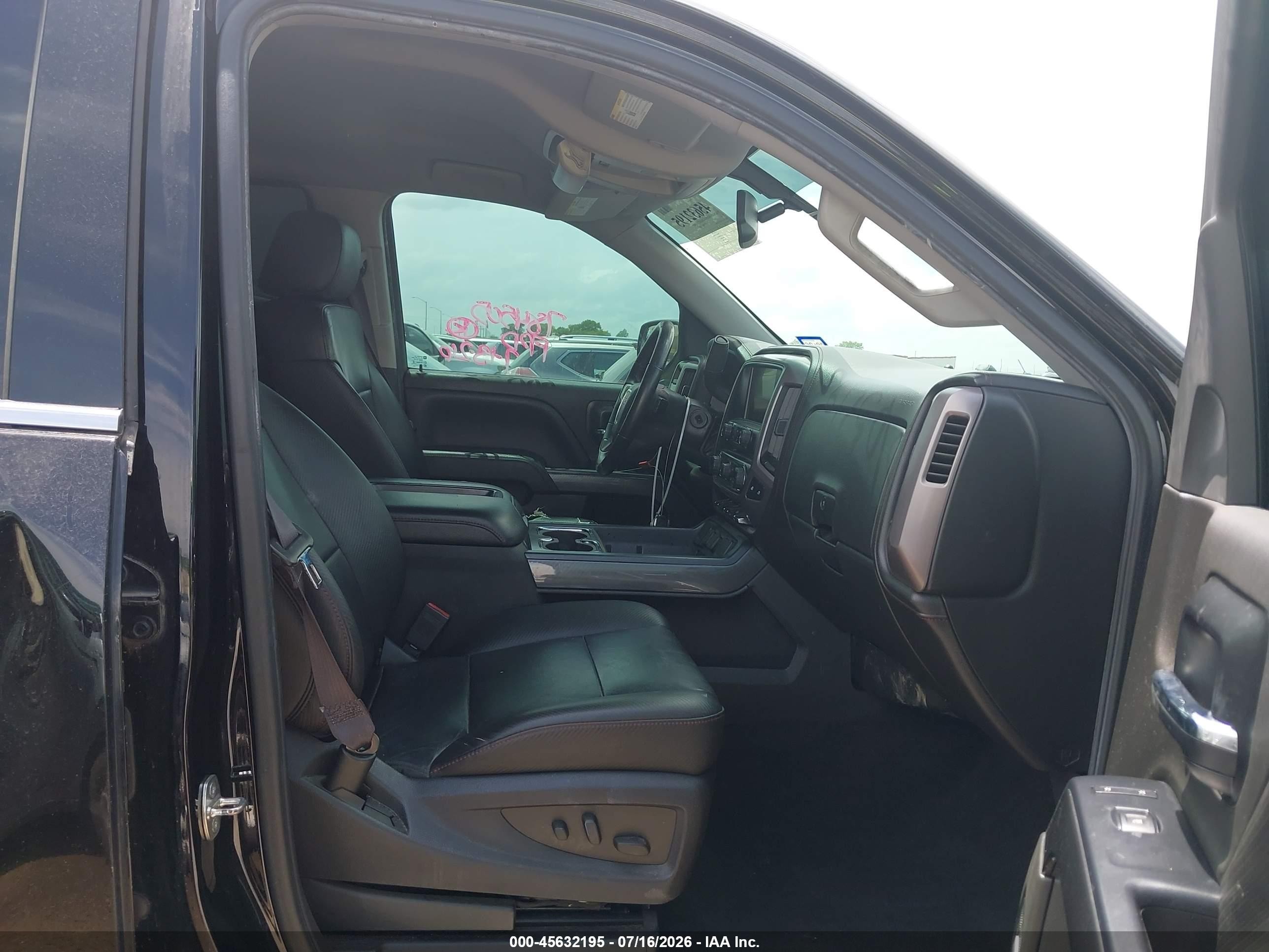 2014 Gmc Sierra 1500 Slt Black vin: 3GTU2VECXEG359046