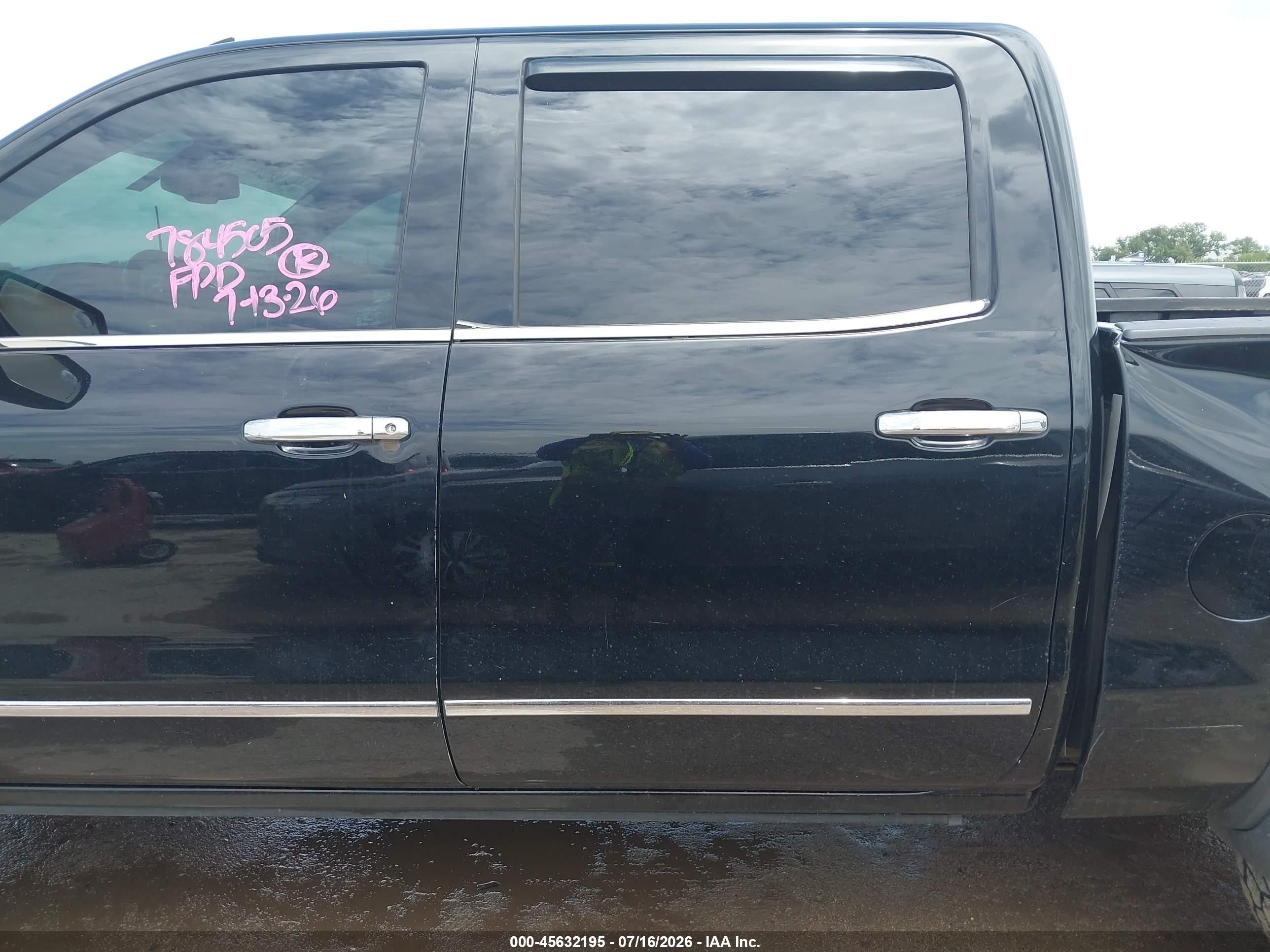 2014 Gmc Sierra 1500 Slt Black vin: 3GTU2VECXEG359046