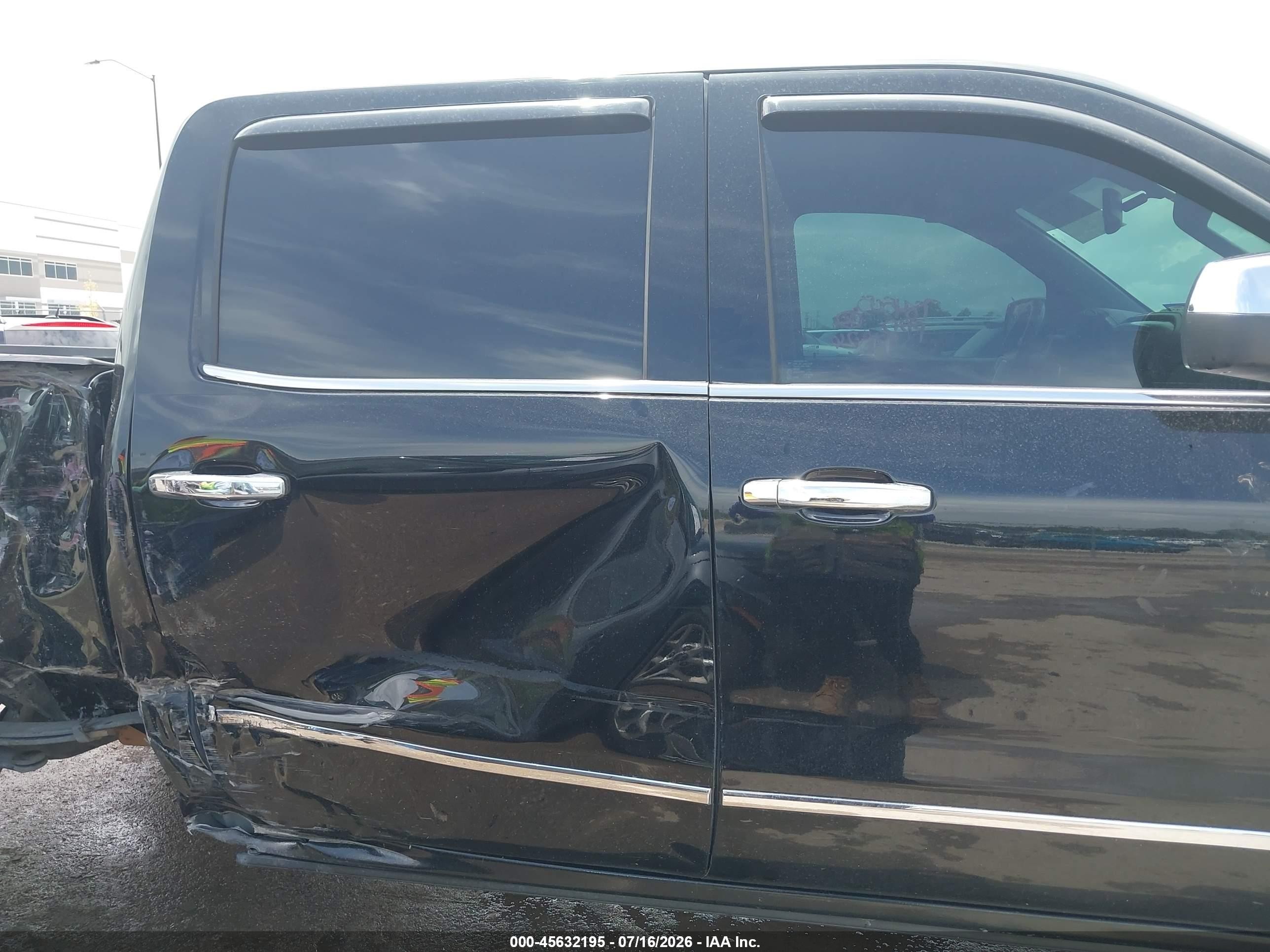 2014 Gmc Sierra 1500 Slt Black vin: 3GTU2VECXEG359046