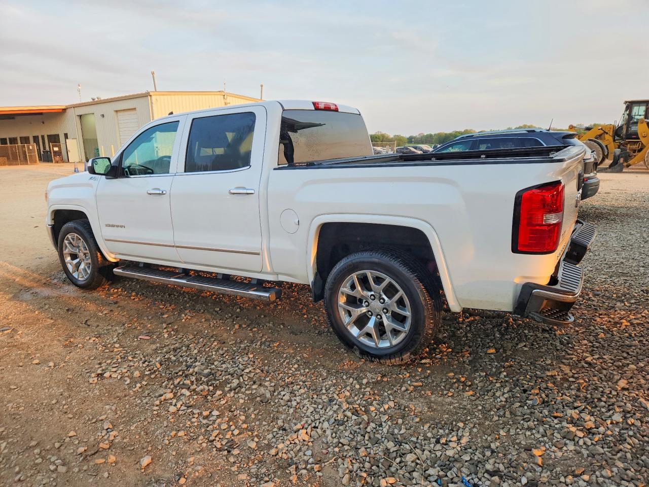 2015 Gmc Sierra K1500 Slt White vin: 3GTU2VECXFG124518