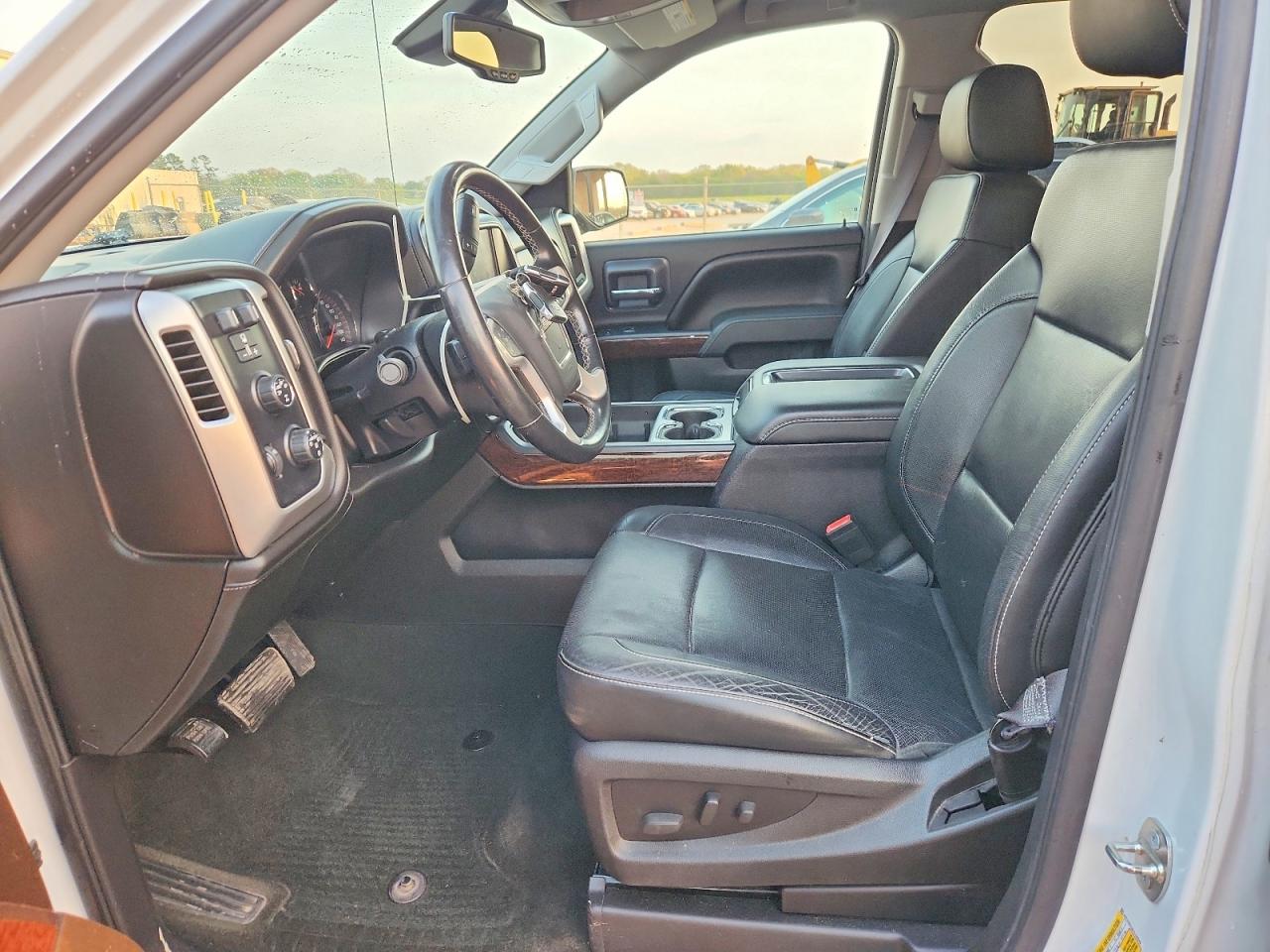 2015 Gmc Sierra K1500 Slt White vin: 3GTU2VECXFG124518