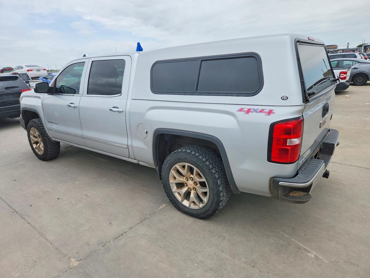 2015 Gmc Sierra K1500 Slt Silver vin: 3GTU2VECXFG286455