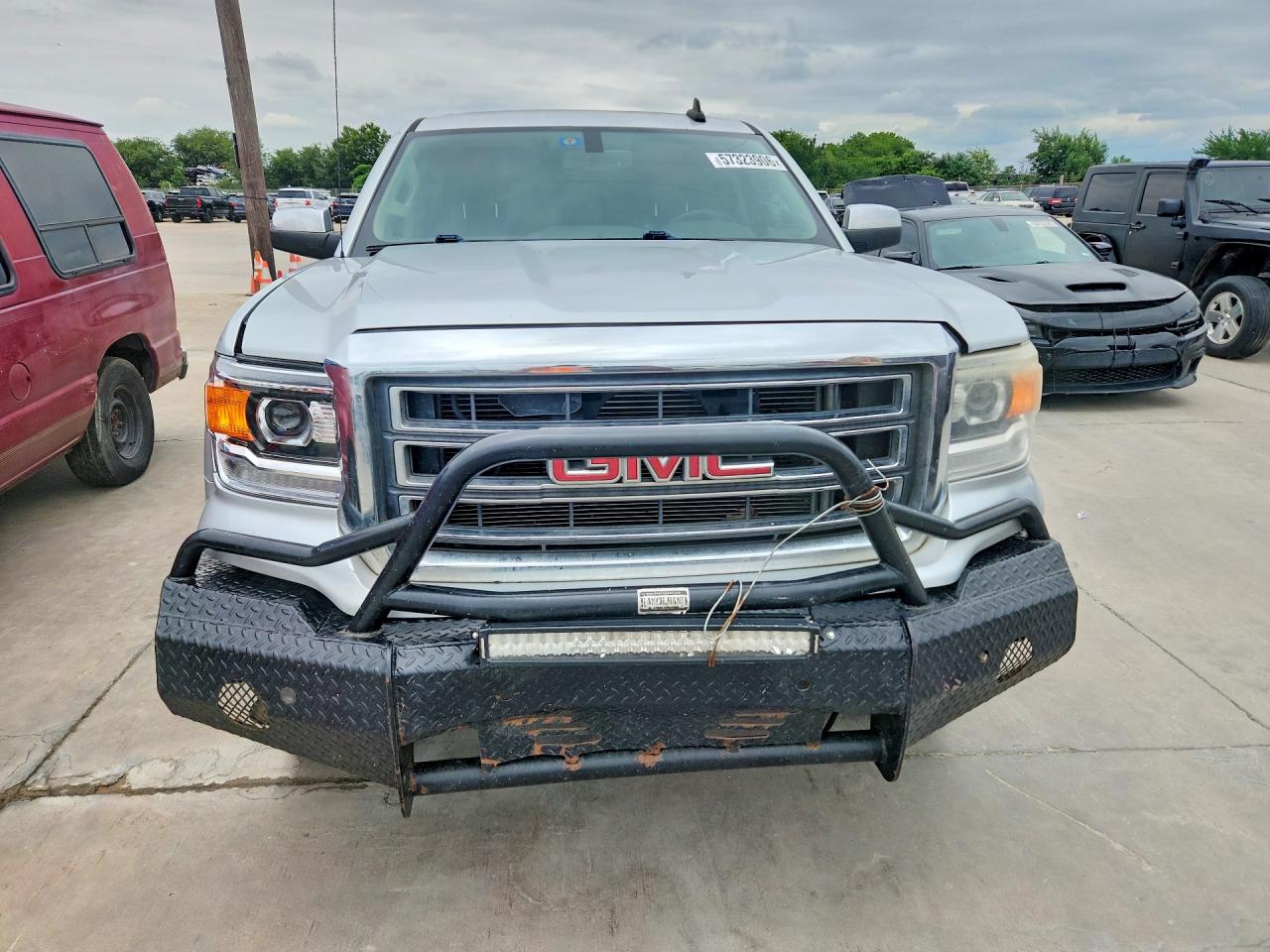 2015 Gmc Sierra K1500 Slt Silver vin: 3GTU2VECXFG286455
