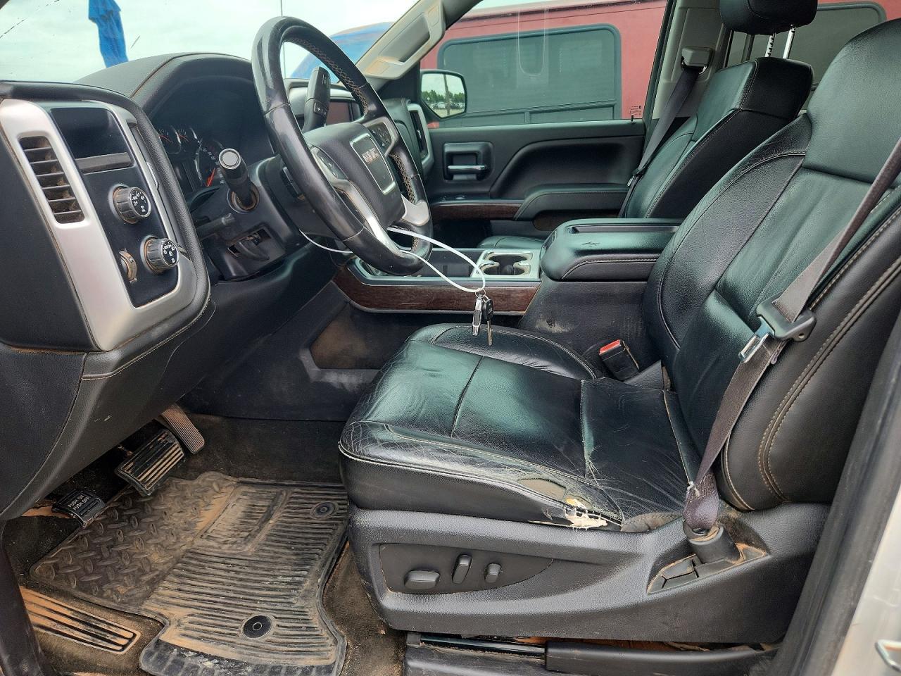 2015 Gmc Sierra K1500 Slt Silver vin: 3GTU2VECXFG286455