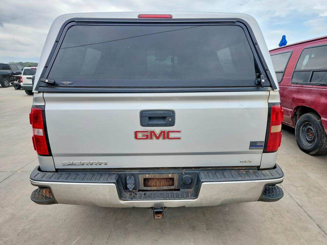 2015 Gmc Sierra K1500 Slt Silver vin: 3GTU2VECXFG286455