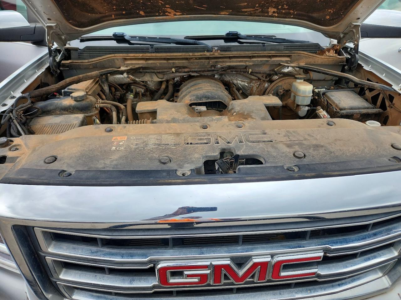 2015 Gmc Sierra K1500 Slt Silver vin: 3GTU2VECXFG286455