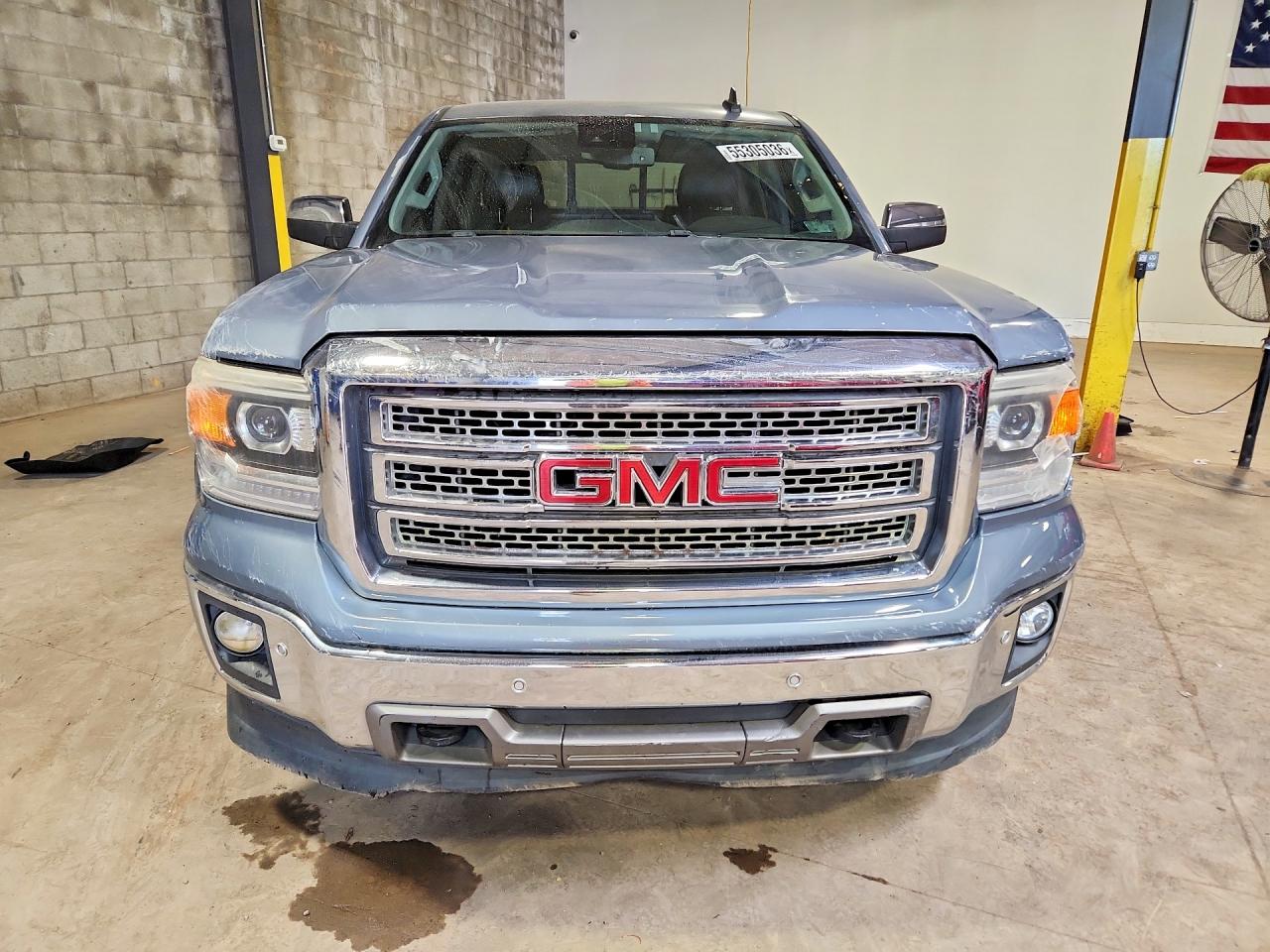 2015 Gmc Sierra K1500 Slt Gray vin: 3GTU2VECXFG290571