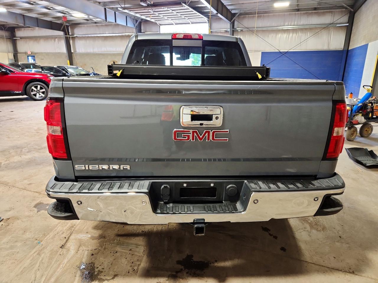 2015 Gmc Sierra K1500 Slt Gray vin: 3GTU2VECXFG290571