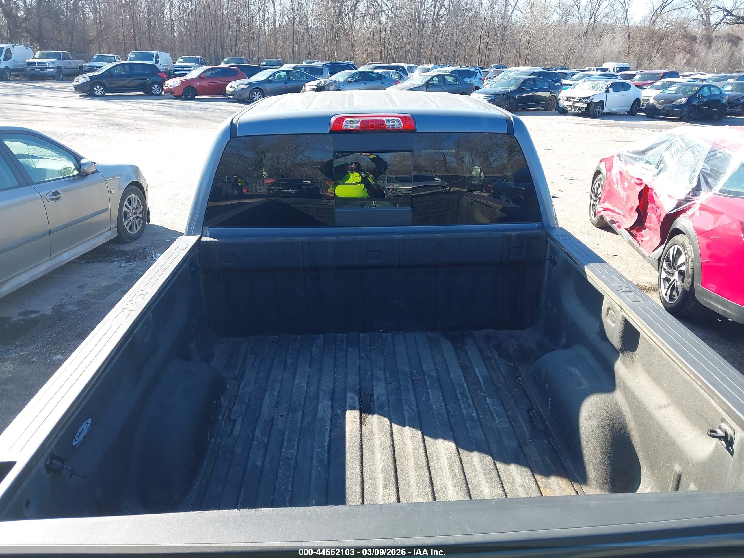 2015 Gmc Sierra 1500 Slt Gray vin: 3GTU2VECXFG299304