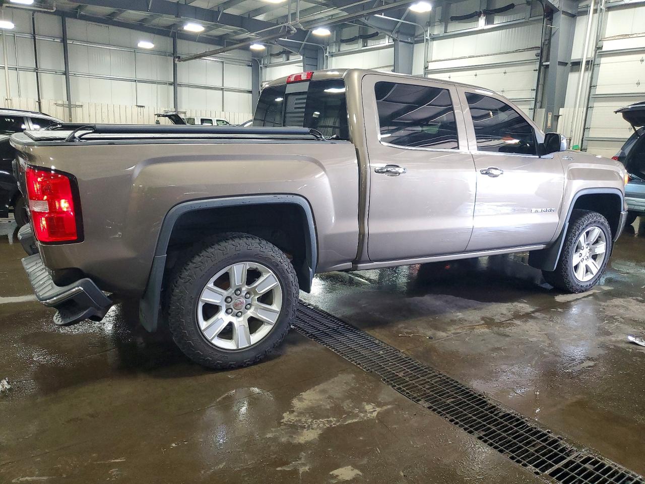 2015 Gmc Sierra K1500 Slt Tan vin: 3GTU2VECXFG313640