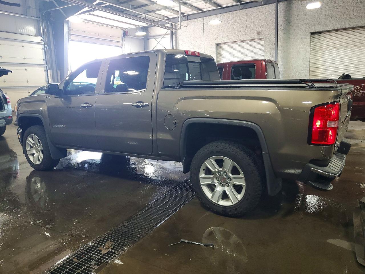 2015 Gmc Sierra K1500 Slt Tan vin: 3GTU2VECXFG313640