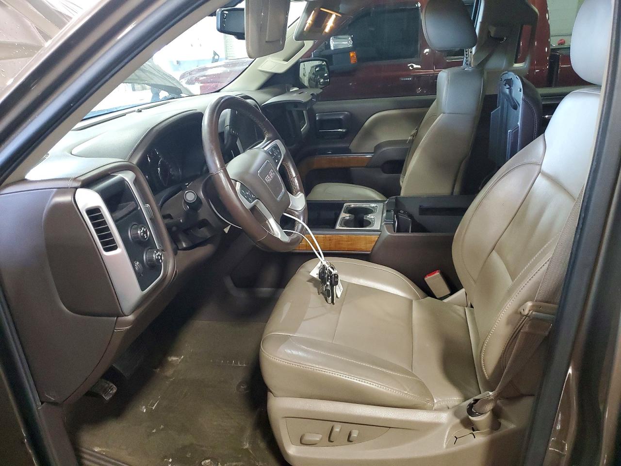 2015 Gmc Sierra K1500 Slt Tan vin: 3GTU2VECXFG313640
