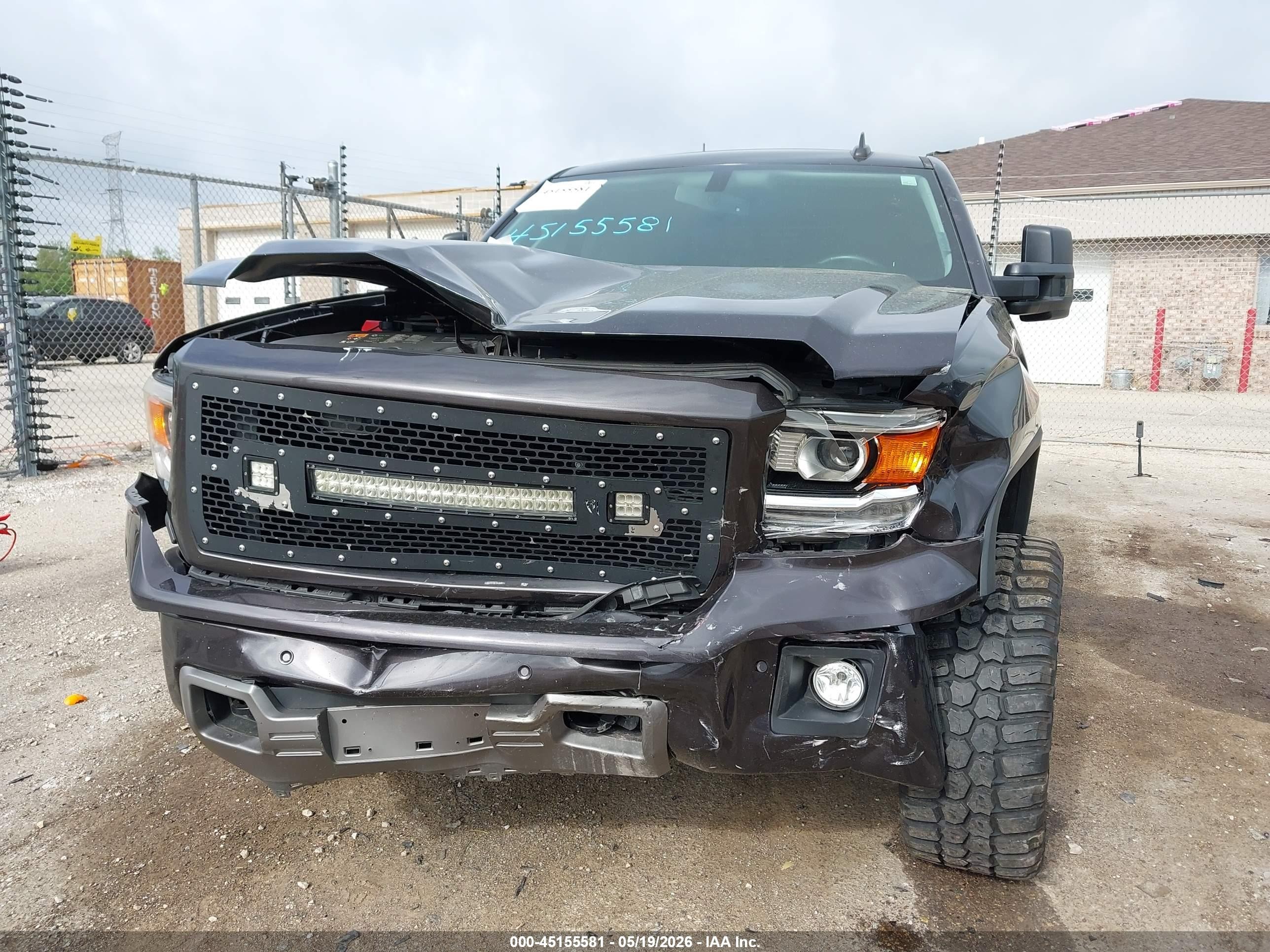 2015 Gmc Sierra 1500 Slt Черный vin: 3GTU2VECXFG374986