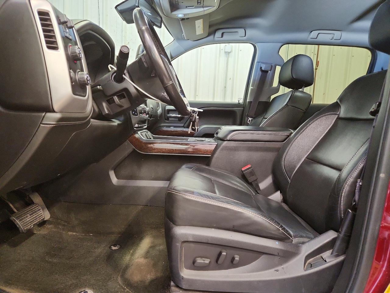 2015 Gmc Sierra K1500 Slt Red vin: 3GTU2VECXFG391707