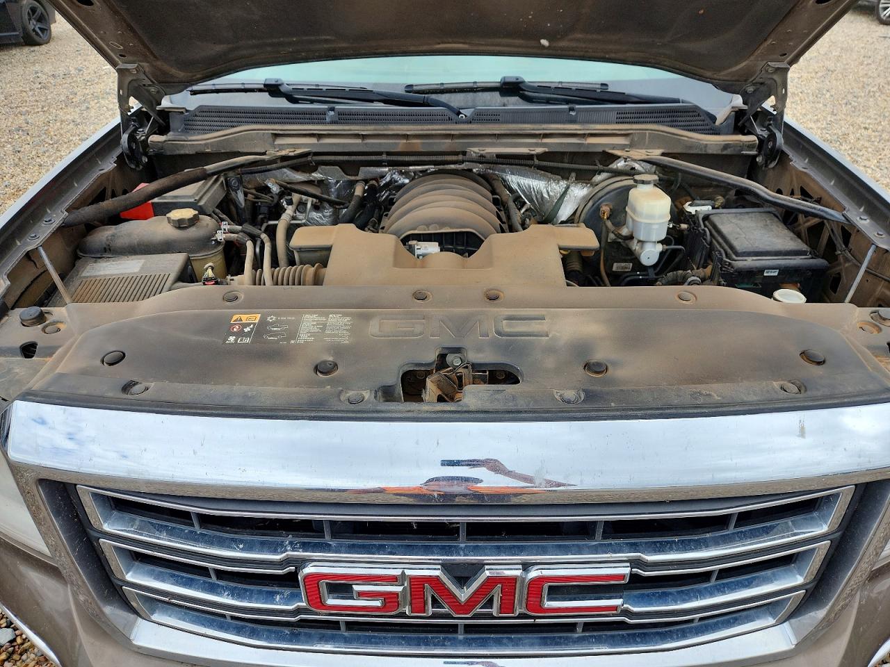 2015 Gmc Sierra K1500 Slt Brown vin: 3GTU2VECXFG428514