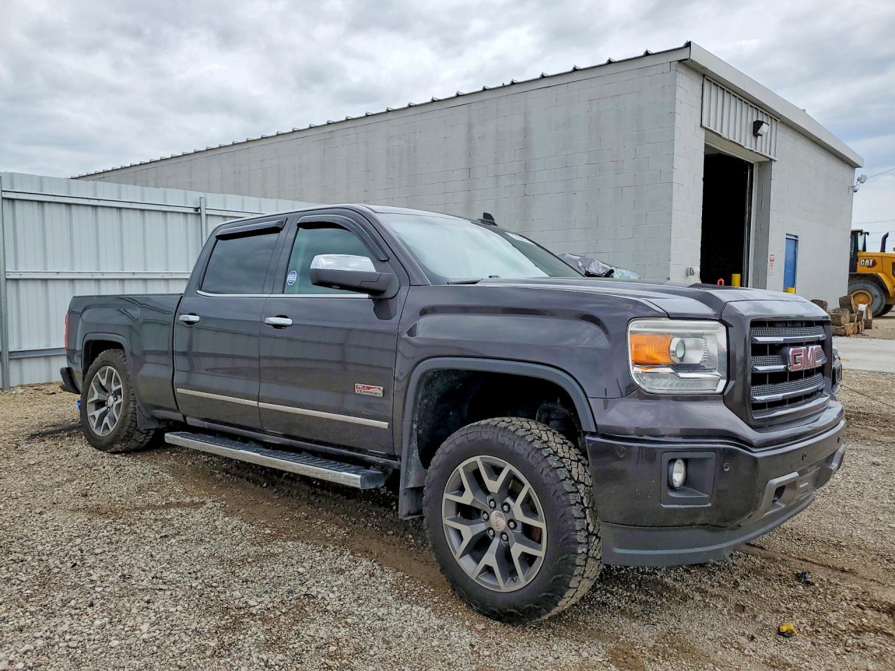 2015 Gmc Sierra K1500 Slt Charcoal vin: 3GTU2VECXFG457267