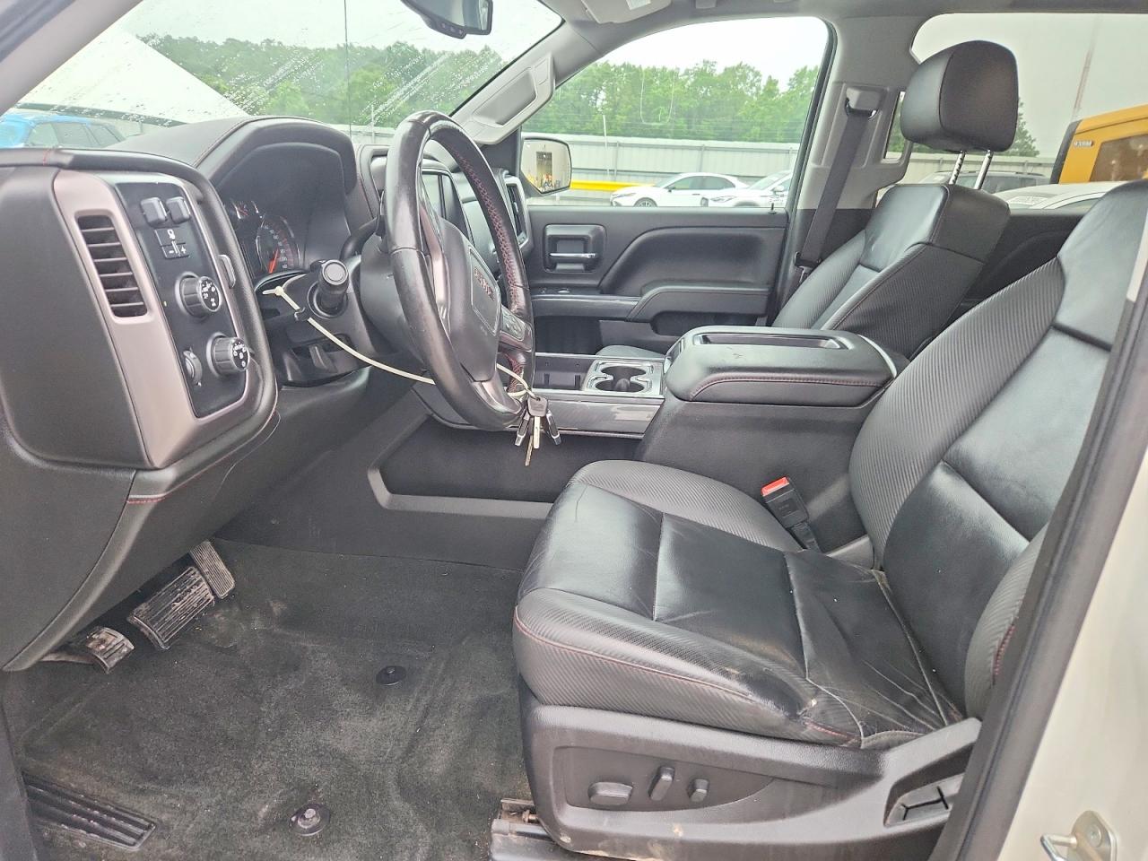 2015 Gmc Sierra K1500 Slt White vin: 3GTU2VECXFG457561