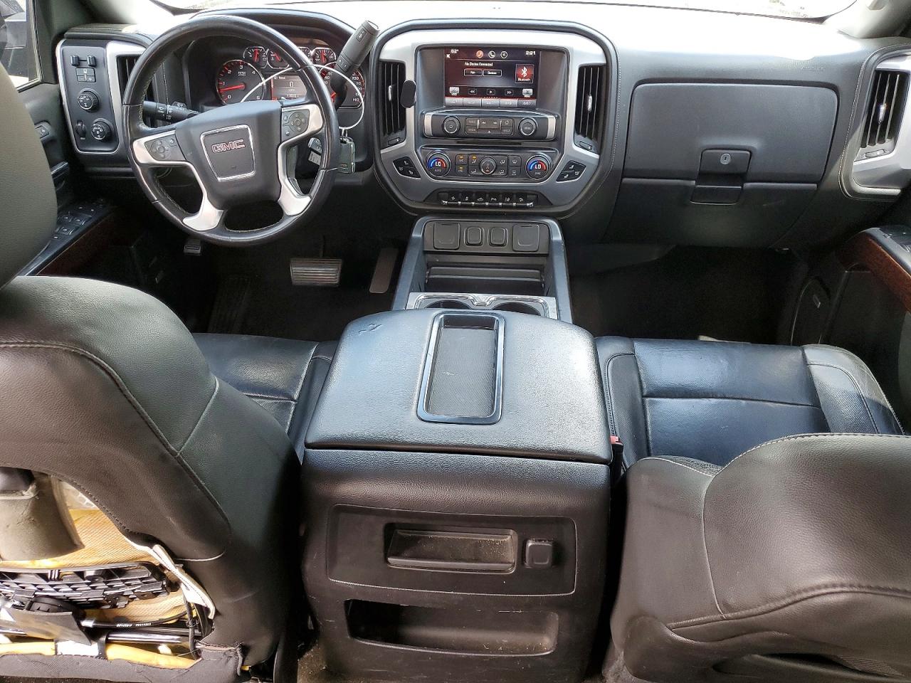 2015 Gmc Sierra K1500 Slt Черный vin: 3GTU2VECXFG458676