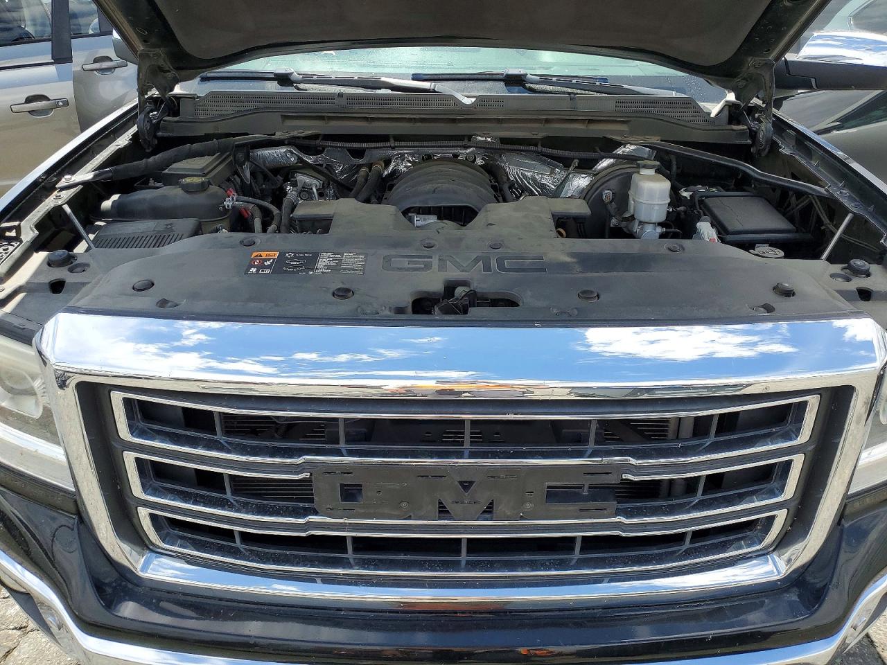 2015 Gmc Sierra K1500 Slt Черный vin: 3GTU2VECXFG458676
