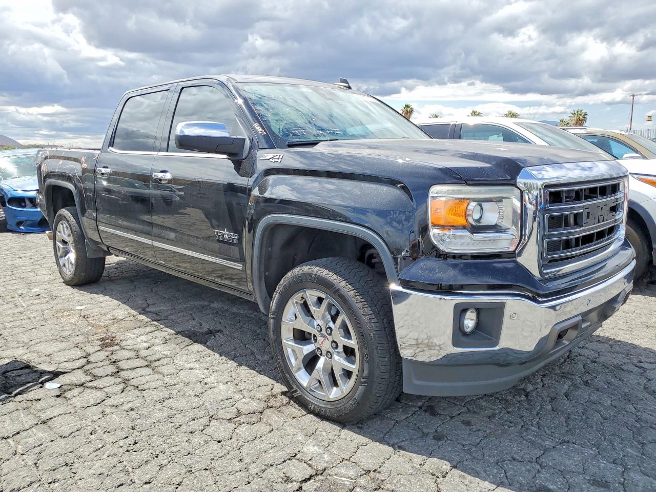 2015 Gmc Sierra K1500 Slt Черный vin: 3GTU2VECXFG458676
