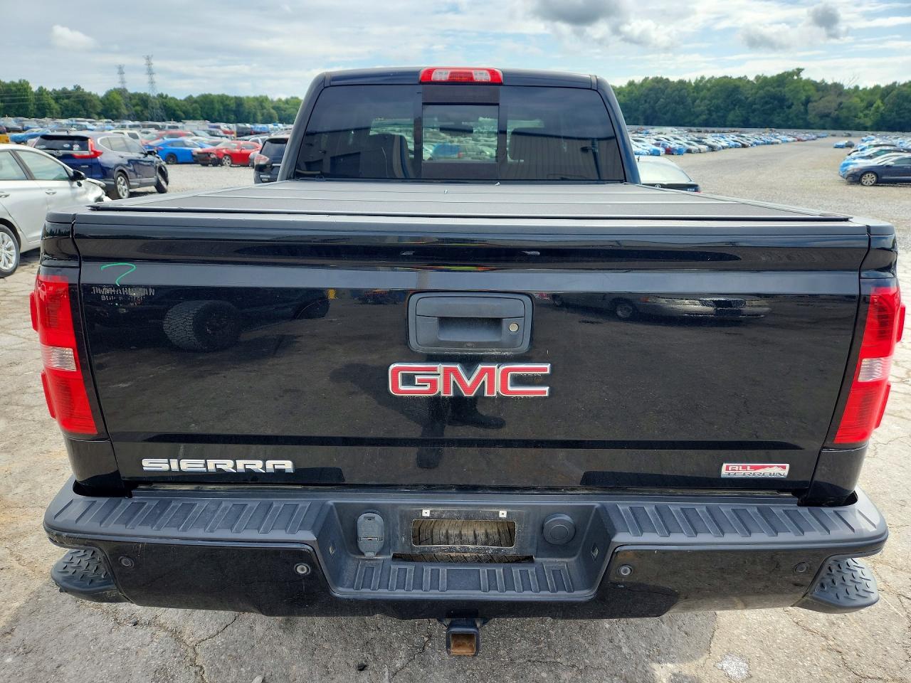 2015 Gmc Sierra K1500 Slt Black vin: 3GTU2VEJ0FG469667