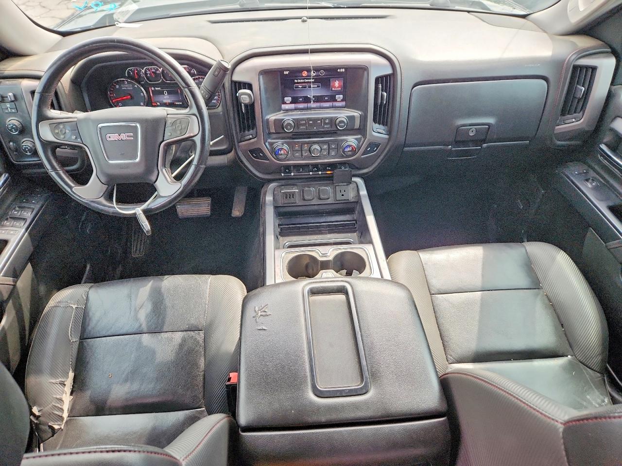 2015 Gmc Sierra K1500 Slt Black vin: 3GTU2VEJ0FG469667