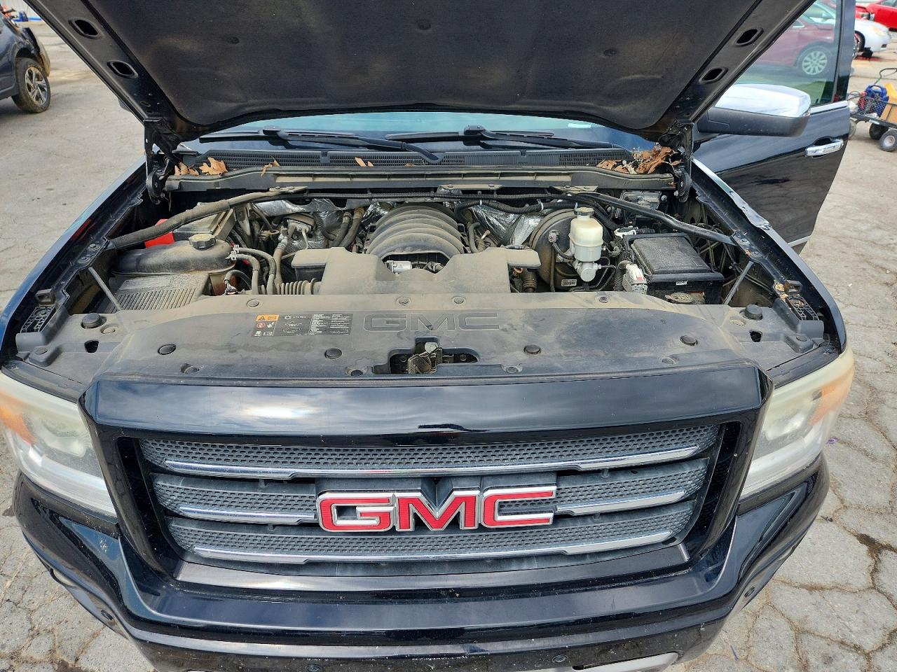 2015 Gmc Sierra K1500 Slt Black vin: 3GTU2VEJ0FG469667