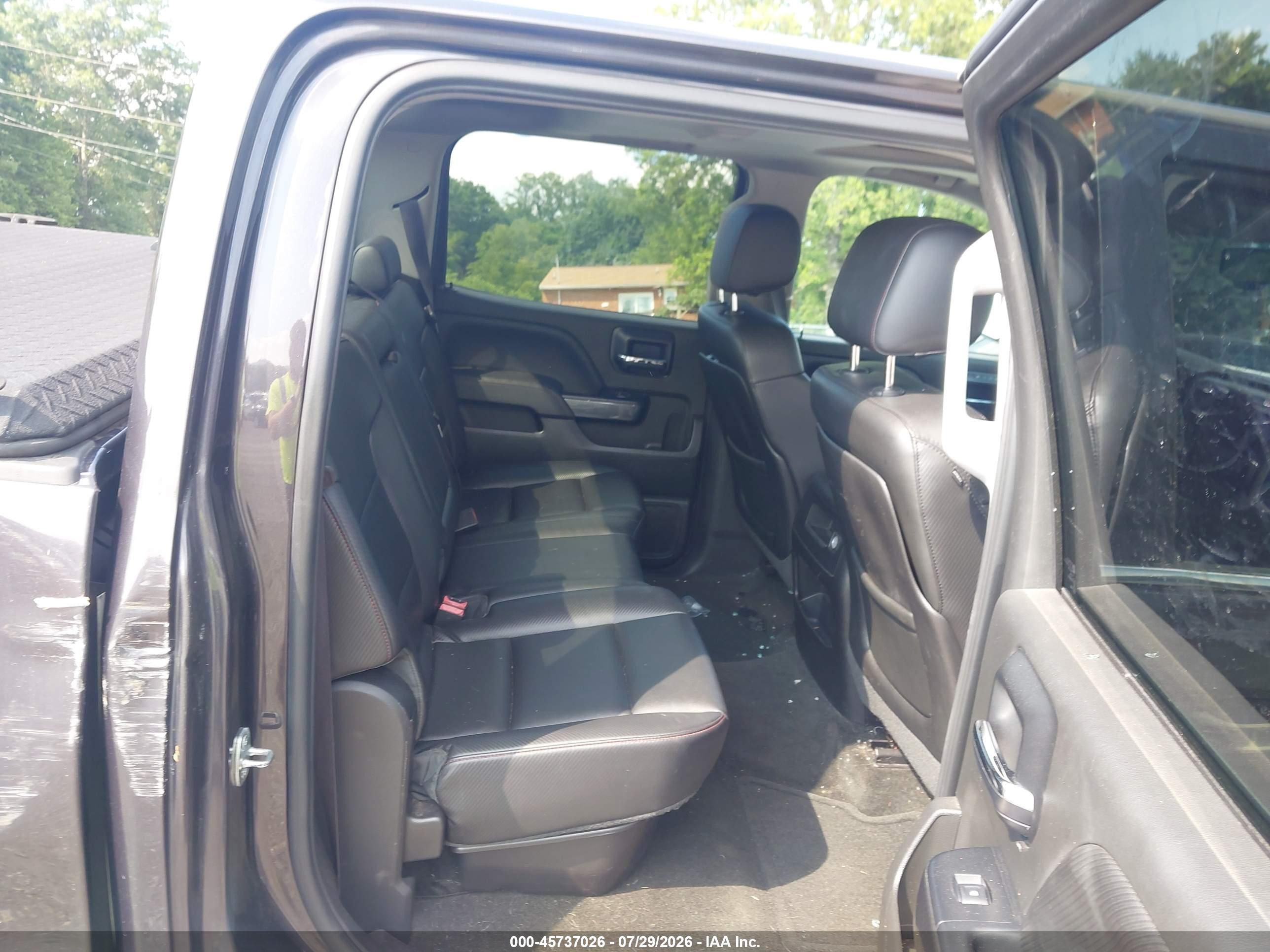 2014 Gmc Sierra 1500 Slt Black vin: 3GTU2VEJ2EG339632