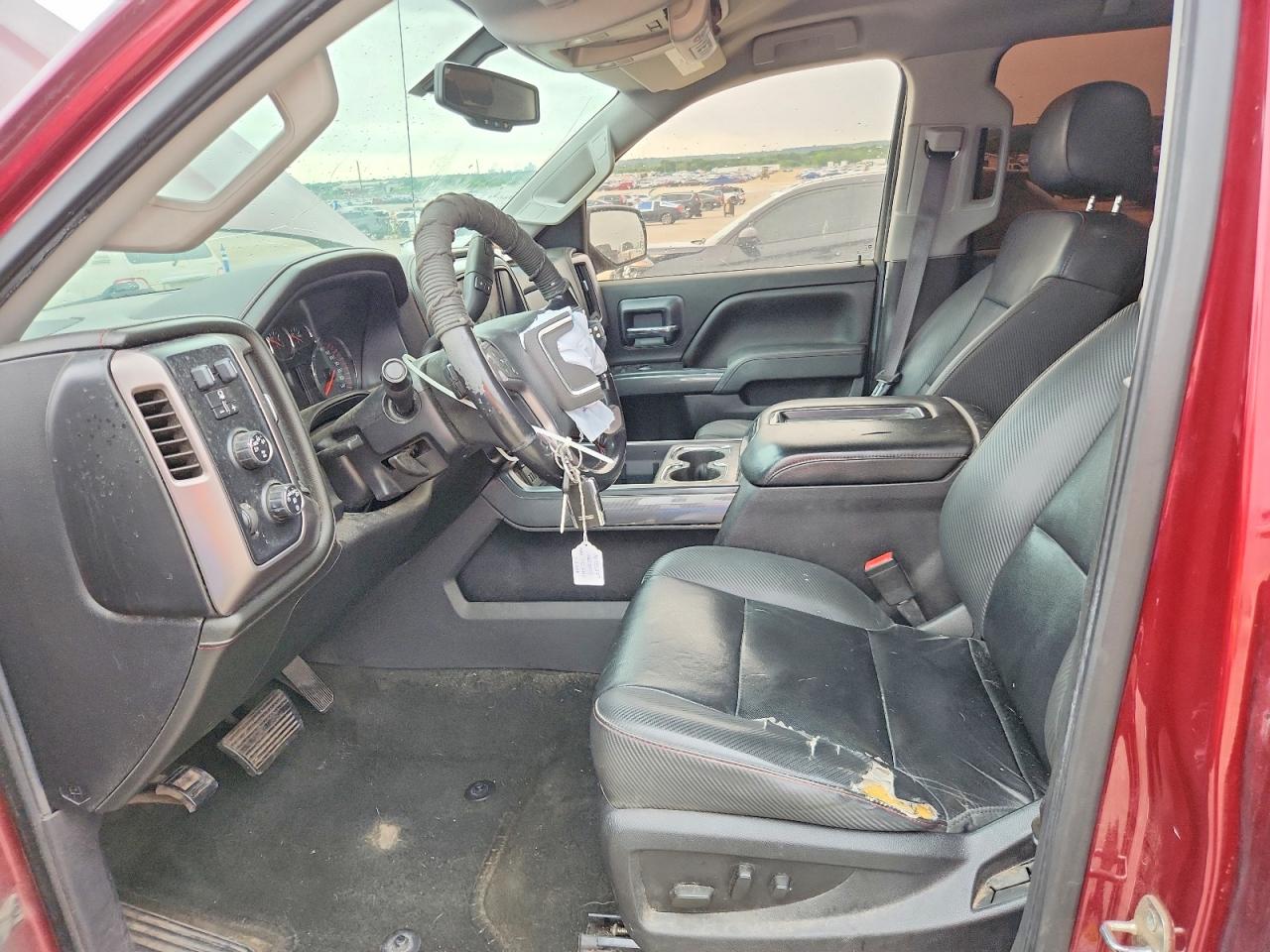 2015 Gmc Sierra K1500 Slt Burgundy vin: 3GTU2VEJ4FG382838