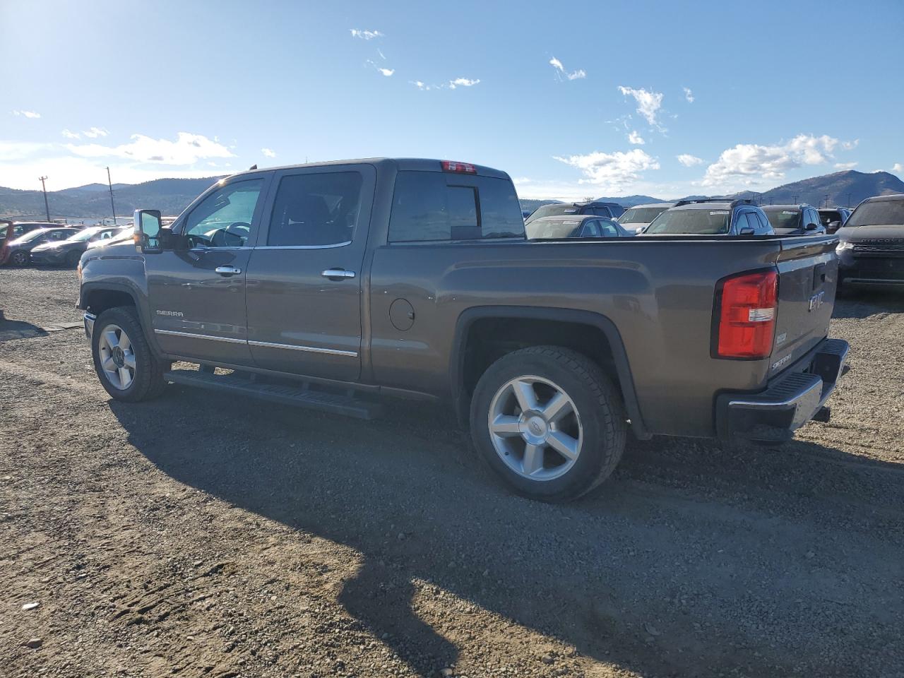 2015 Gmc Sierra K1500 Slt Brown vin: 3GTU2VEJ5FG388017