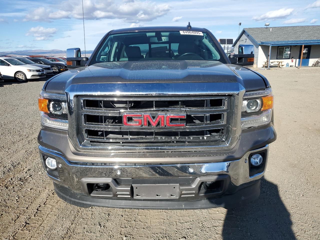 2015 Gmc Sierra K1500 Slt Brown vin: 3GTU2VEJ5FG388017