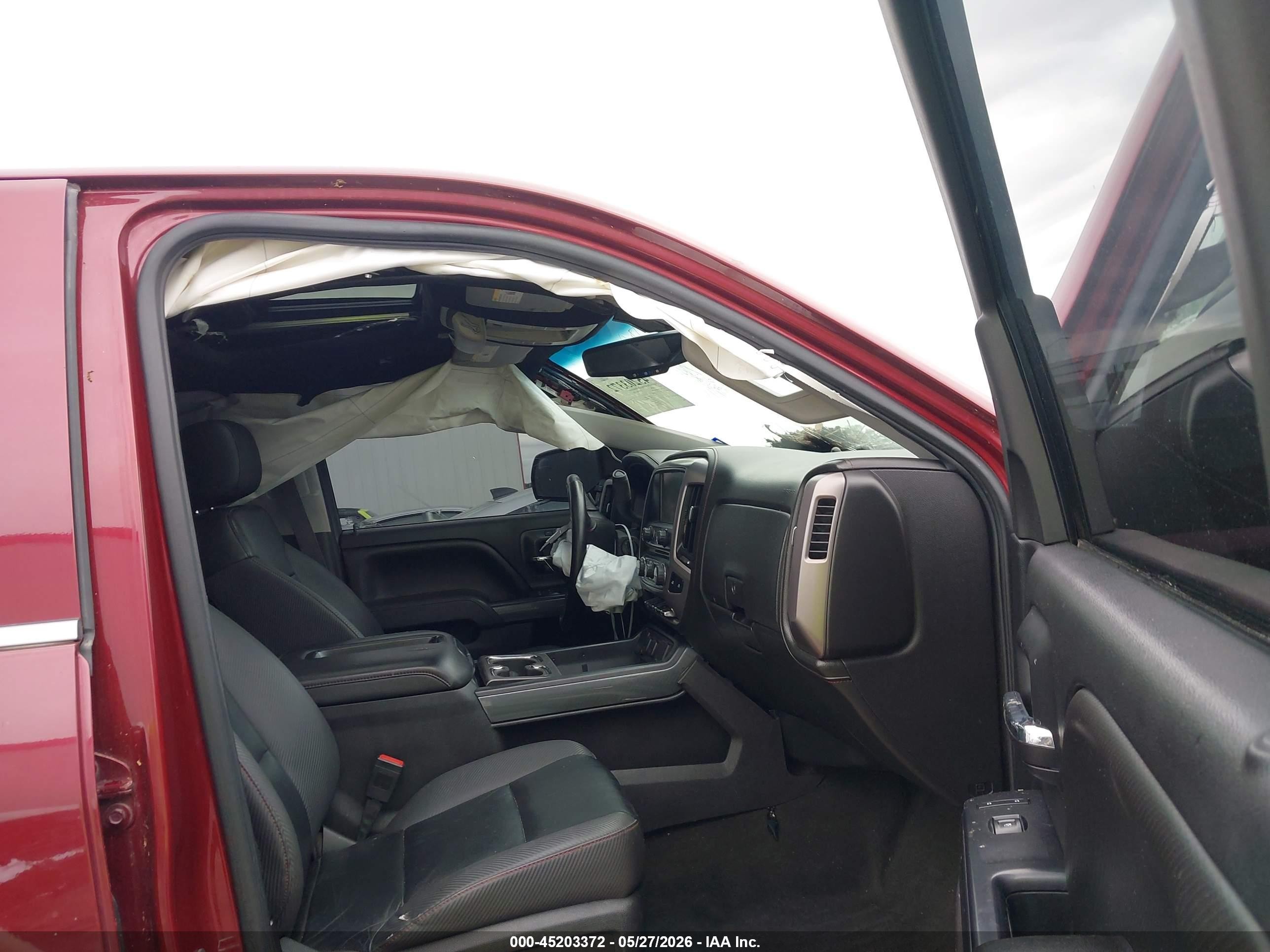 2015 Gmc Sierra 1500 Slt Burgundy vin: 3GTU2VEJ8FG467794