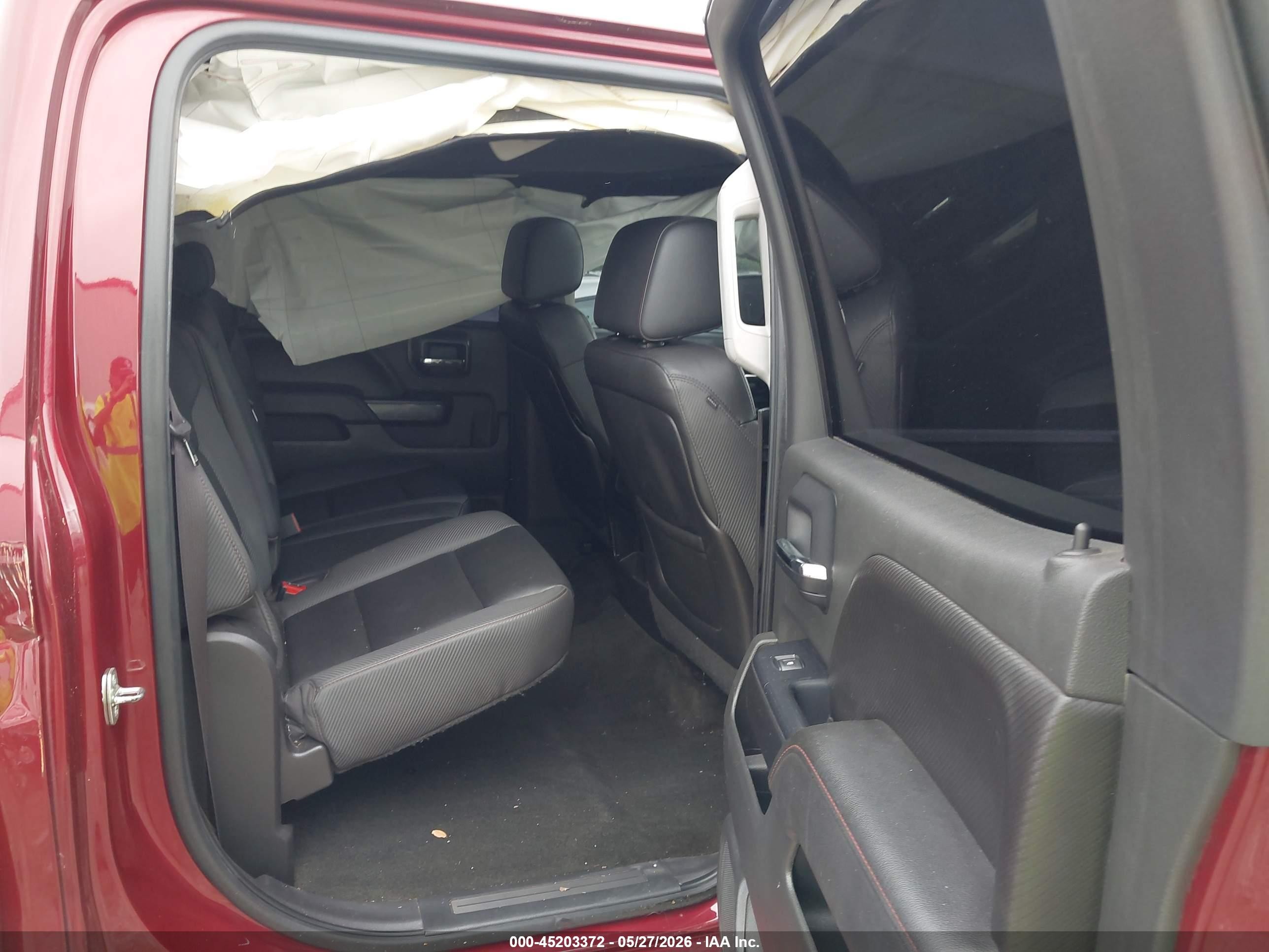 2015 Gmc Sierra 1500 Slt Burgundy vin: 3GTU2VEJ8FG467794