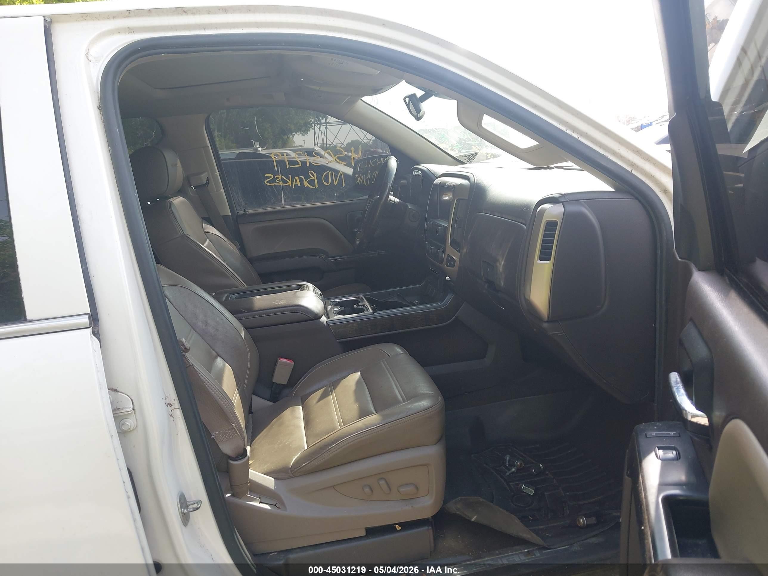 2014 Gmc Sierra 1500 Denali White vin: 3GTU2WEC1EG324482