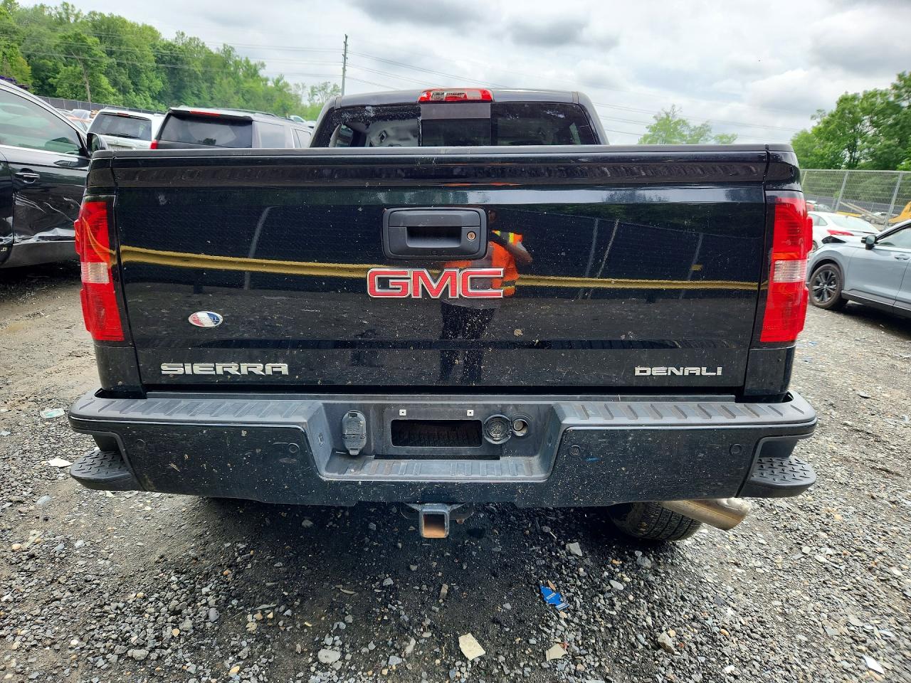 2014 Gmc Sierra K1500 Denali Black vin: 3GTU2WEC2EG404258