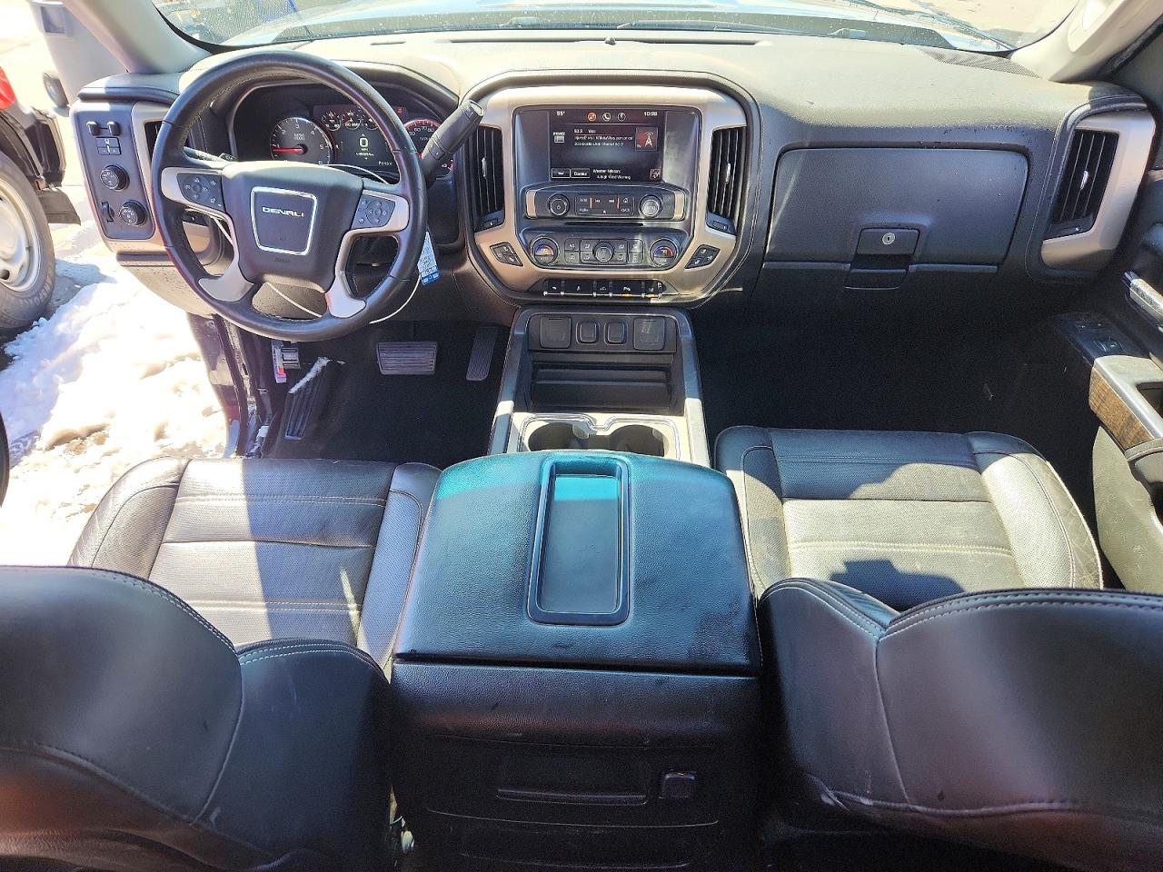 2014 Gmc Sierra K1500 Denali Black vin: 3GTU2WEC2EG418273
