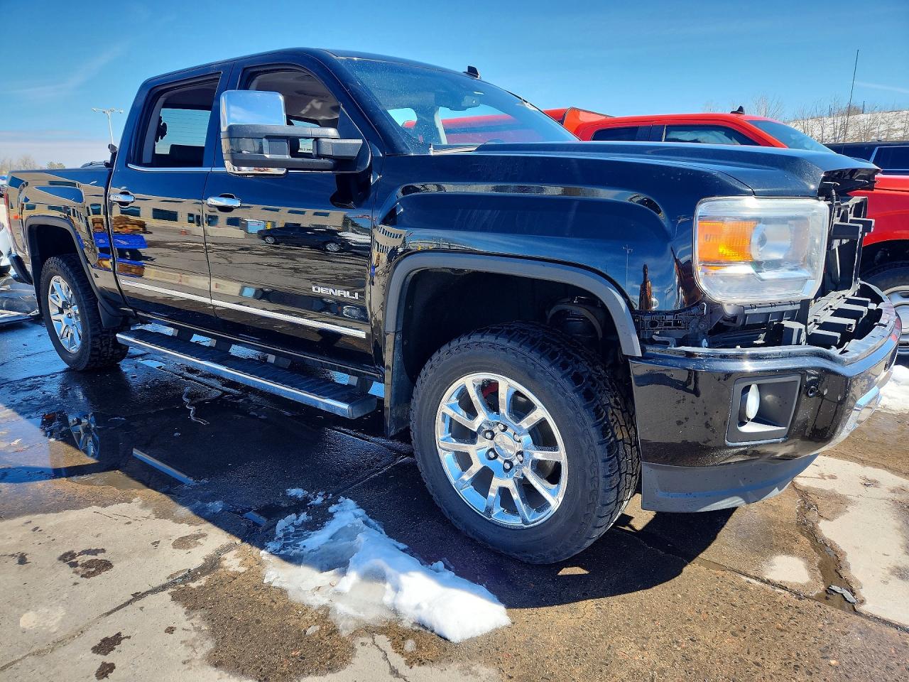 2014 Gmc Sierra K1500 Denali Black vin: 3GTU2WEC2EG418273