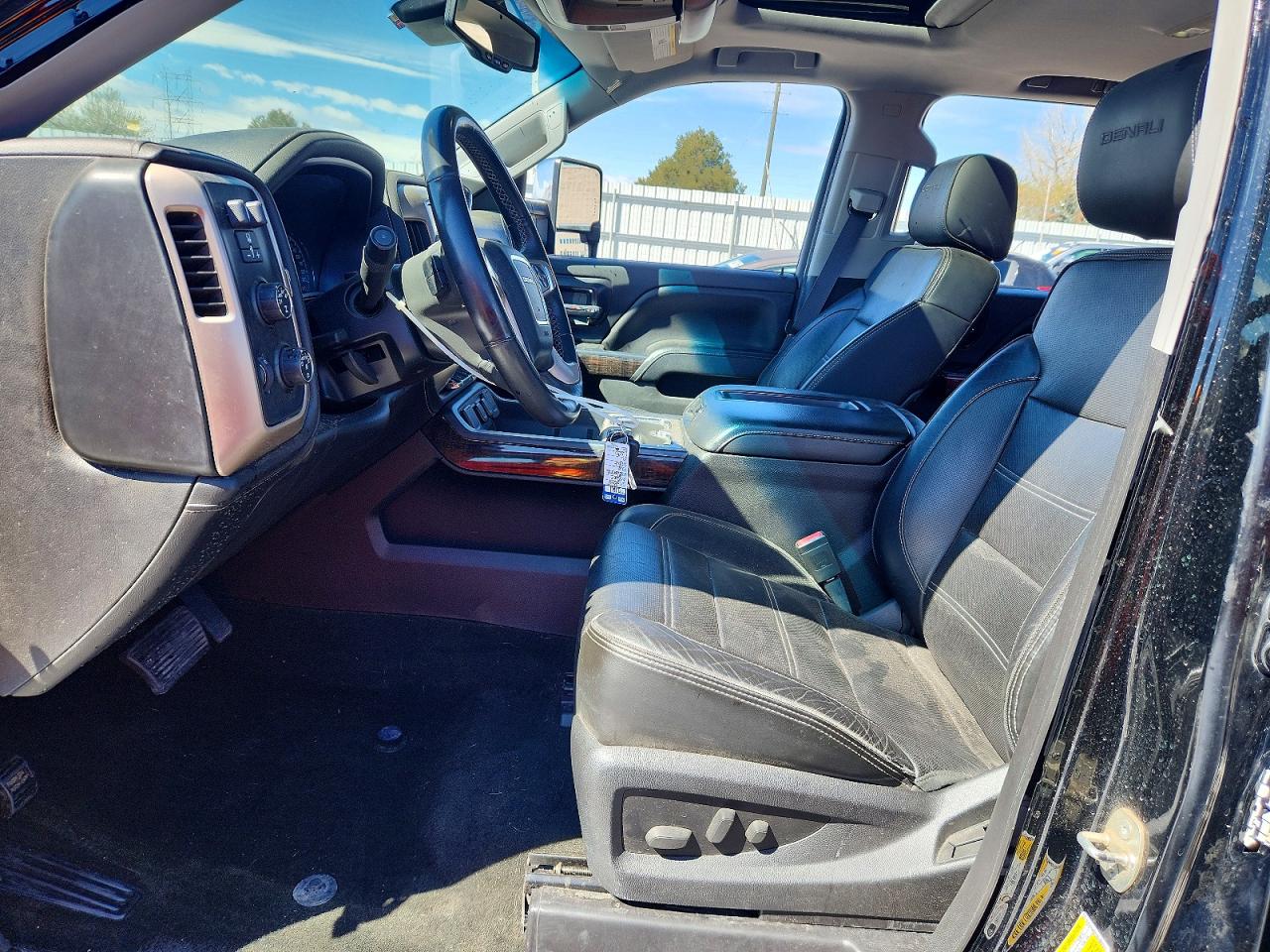 2014 Gmc Sierra K1500 Denali Black vin: 3GTU2WEC2EG418273