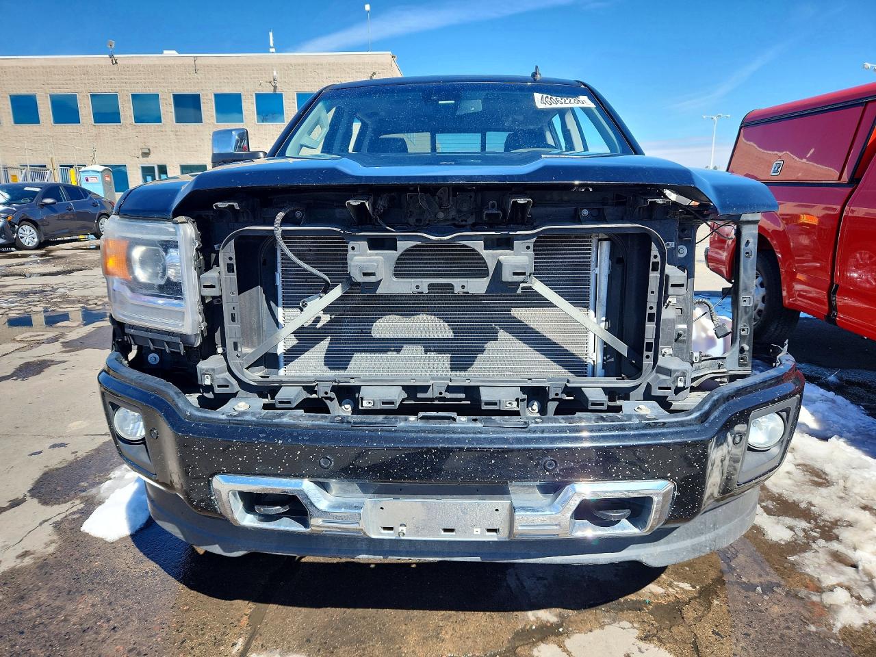 2014 Gmc Sierra K1500 Denali Black vin: 3GTU2WEC2EG418273