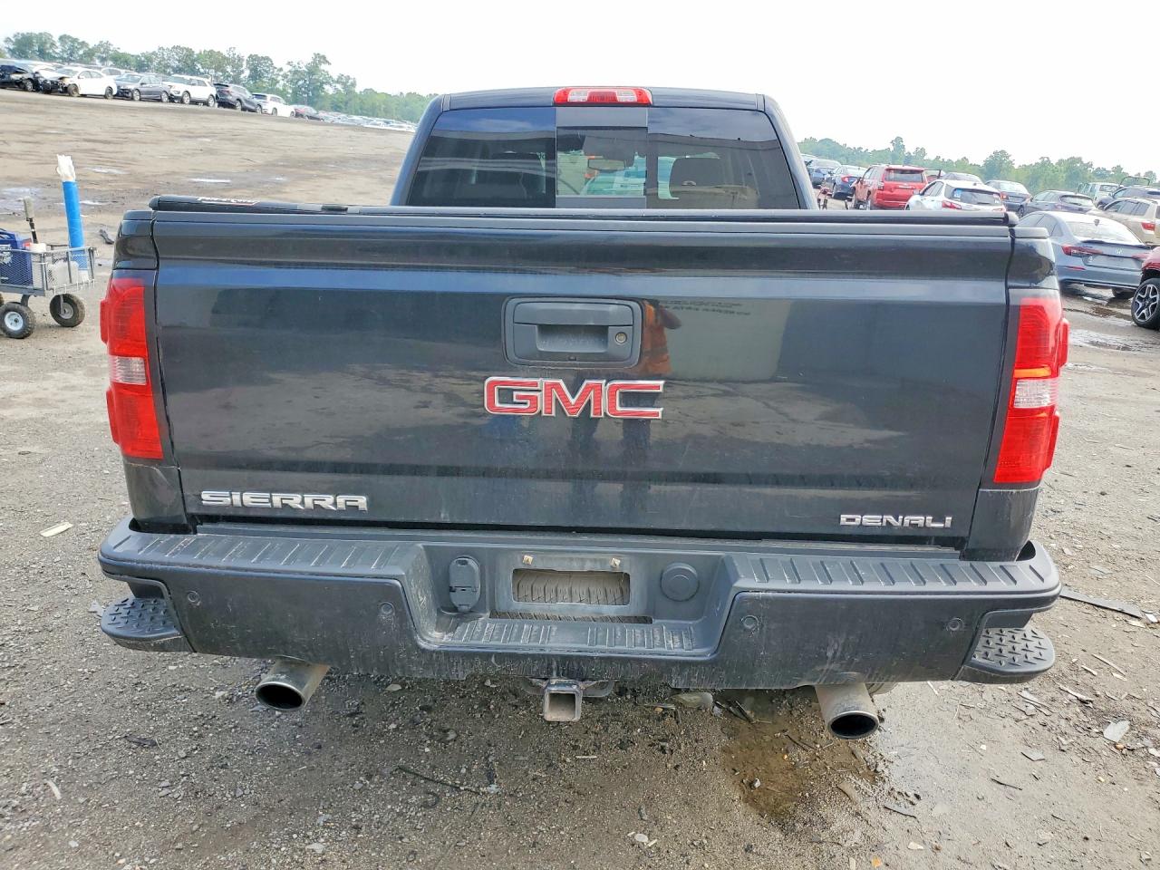 2015 Gmc Sierra K1500 Denali Black vin: 3GTU2WEC2FG104320