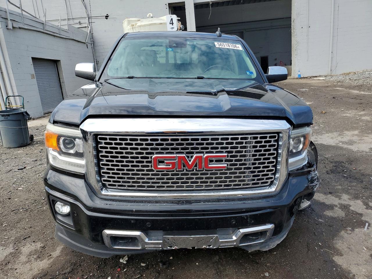 2015 Gmc Sierra K1500 Denali Black vin: 3GTU2WEC2FG104320
