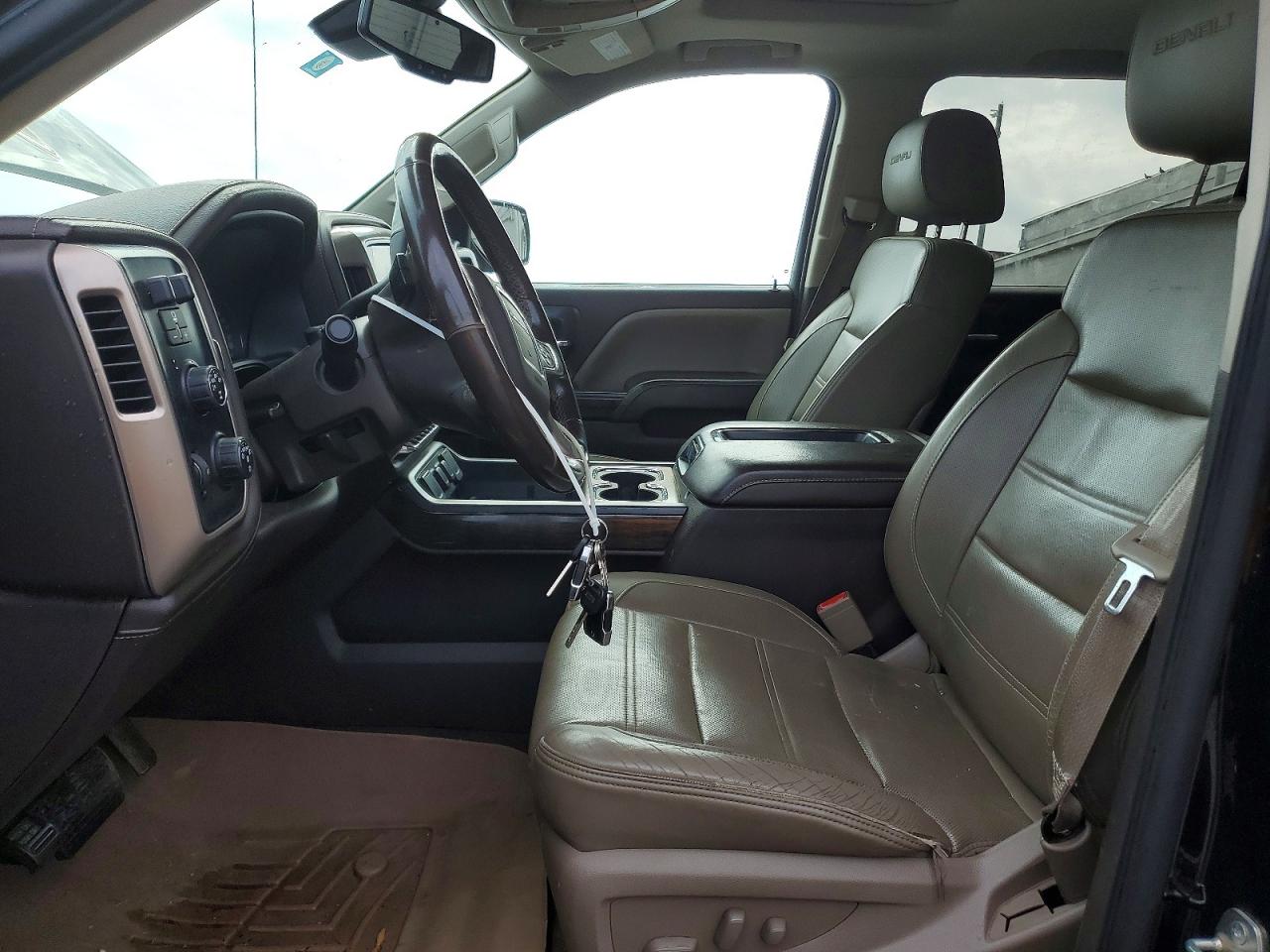 2015 Gmc Sierra K1500 Denali Black vin: 3GTU2WEC2FG104320