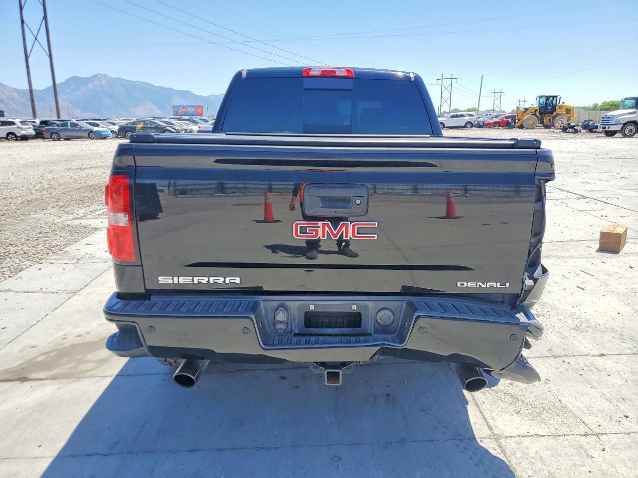 2015 Gmc Sierra K1500 Denali Black vin: 3GTU2WEC2FG245968